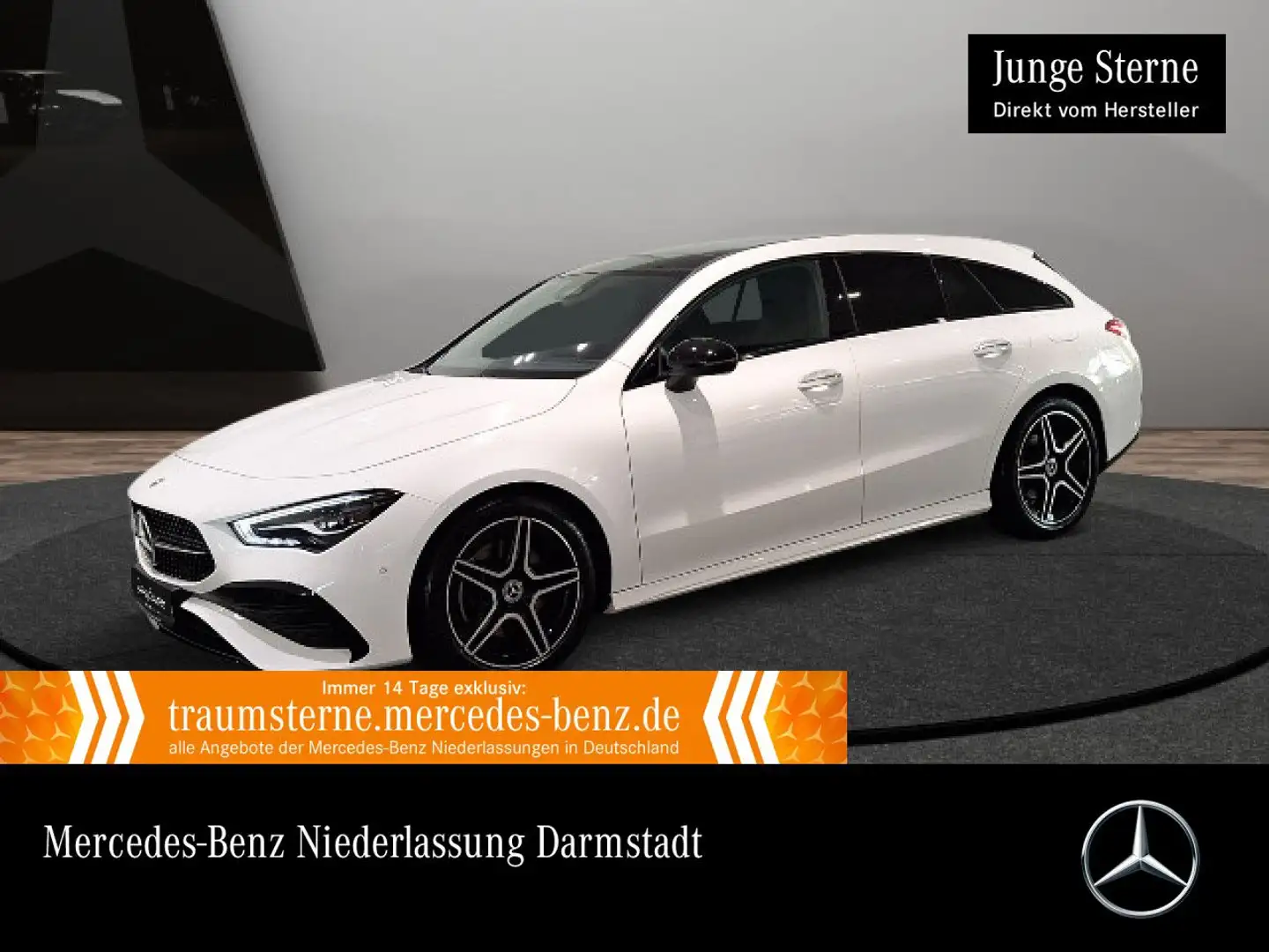 Mercedes-Benz CLA 200 AMG+NIGHT+PANO+LED+KAMERA+TOTW+KEYLESS+7G Blanc - 1