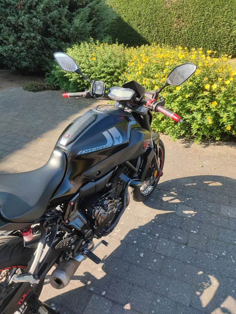 Yamaha MT-07 A2 ABS Zwart - 2