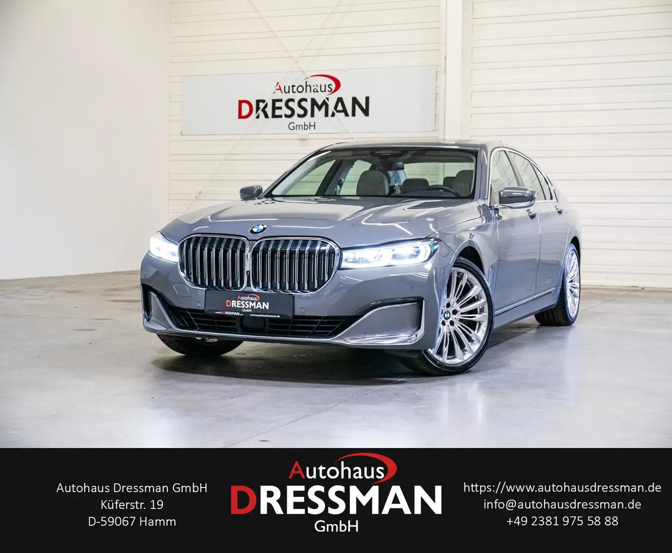 BMW 730 d HuD ACC SITZKLIMA LASER MASSAGE STANDHZ. Grau - 1