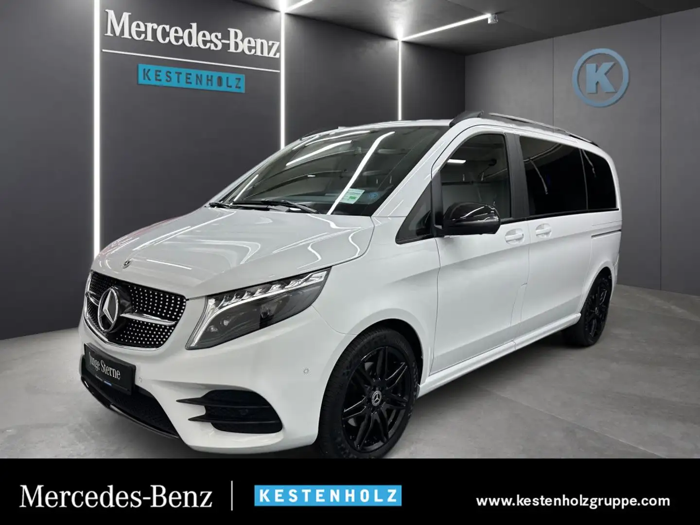 Mercedes-Benz V 300 d AVANTGARDE ED Kompakt Distronic 360° AMG Weiß - 1