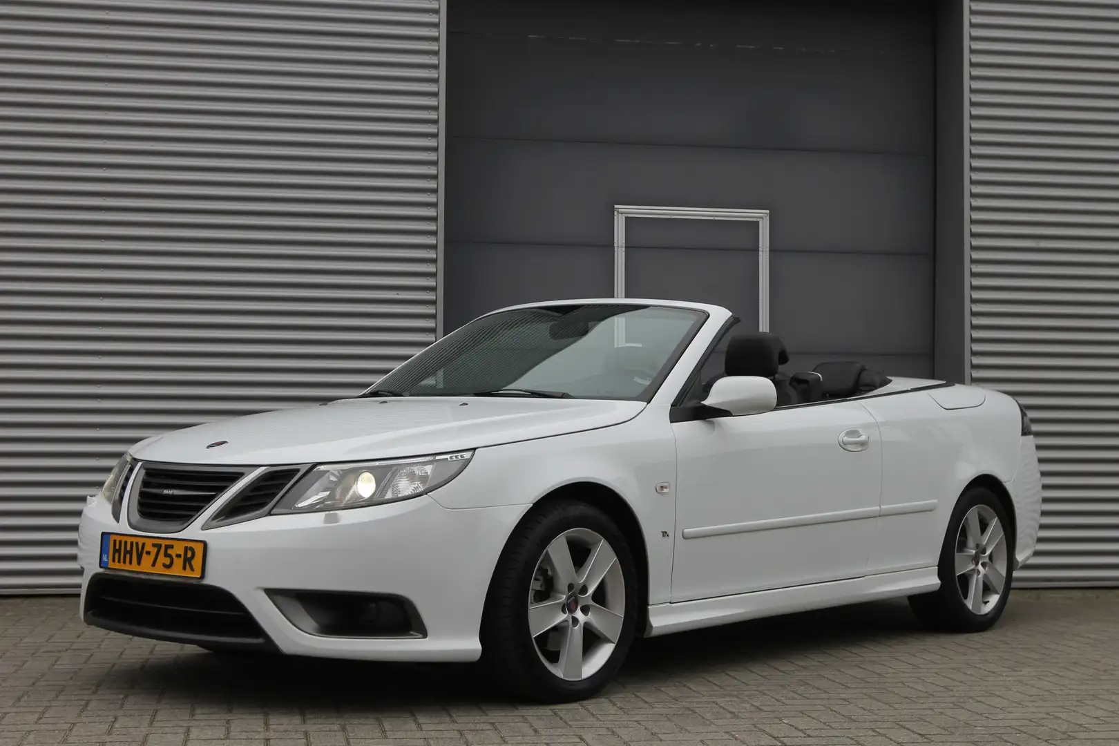 Saab 9-3 Cabrio 1.9 TiD Vector I AUT. I NAVI I AIRCO Wit - 1