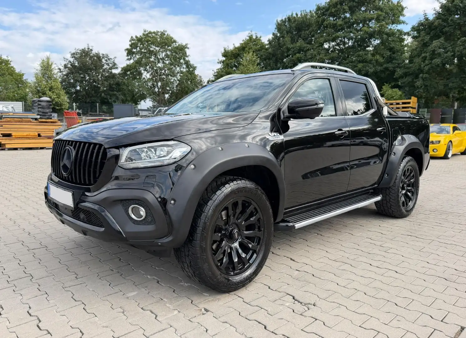 Mercedes-Benz X 350 d 4-Matic 1of1 20z PickUP Night Tausch Mö Schwarz - 2