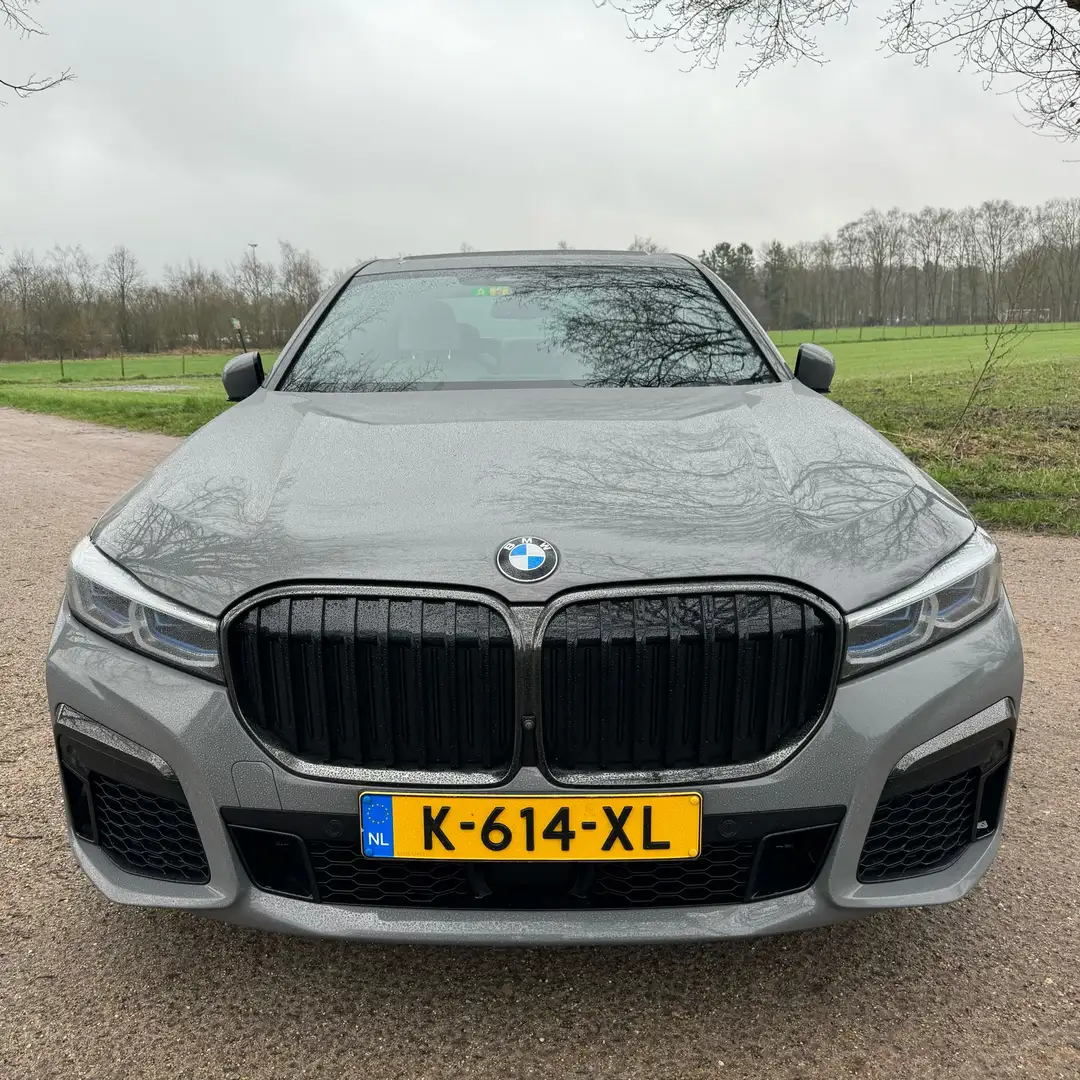 BMW 745 745e High Executive M pakket full Grijs - 2