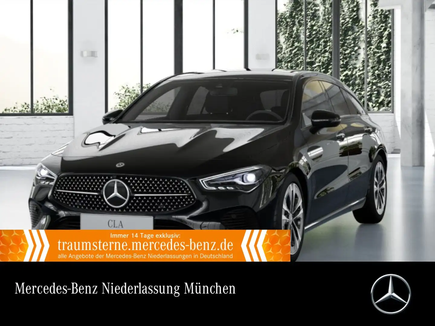 Mercedes-Benz CLA 200 PROGRESSIVE+NIGHT+360°+LED+TOTW+KEYLESS Schwarz - 1