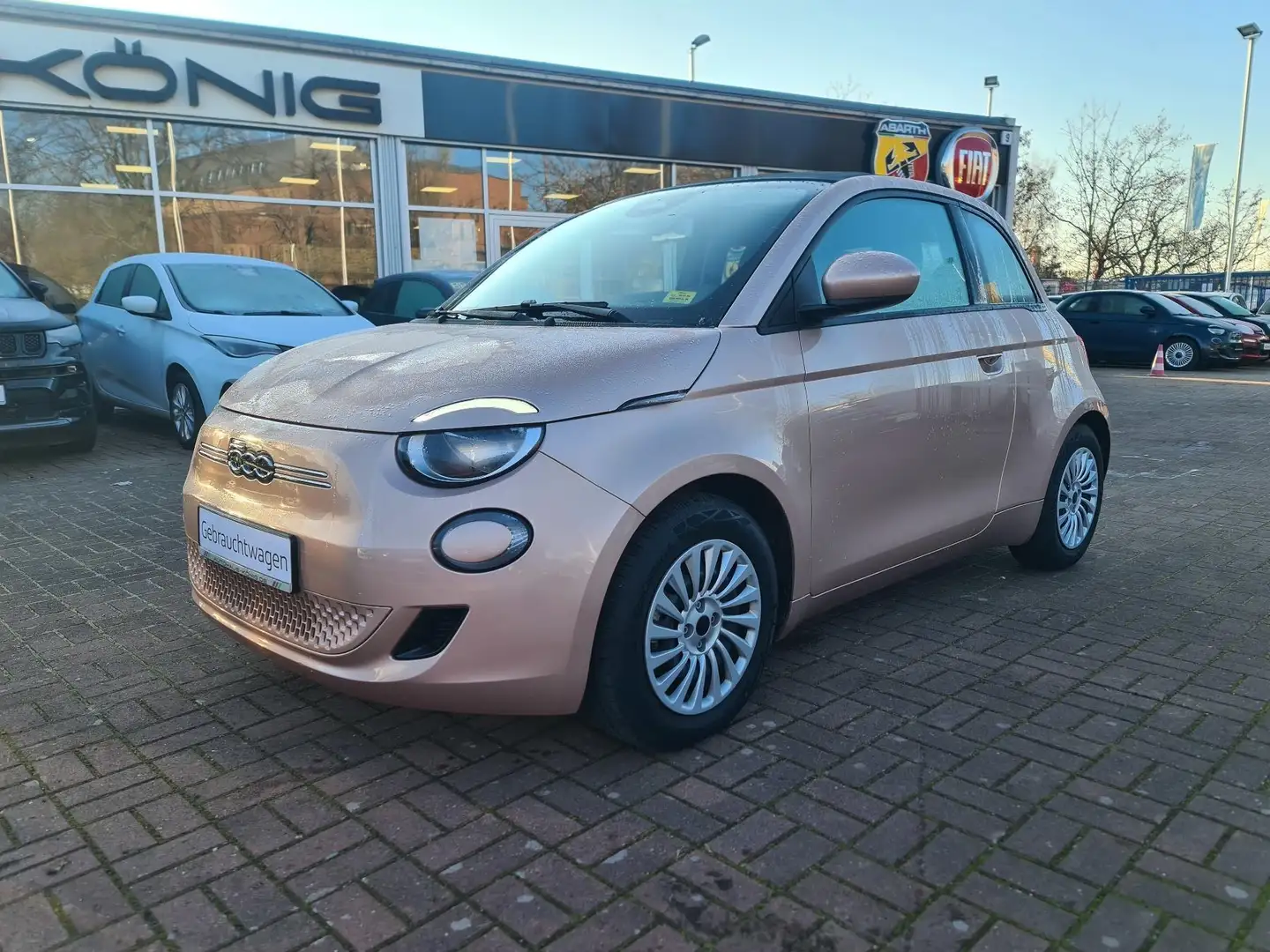 Fiat 500e Cabrio Base*CCS*CarPlay* AUTOMATIK Gold - 1