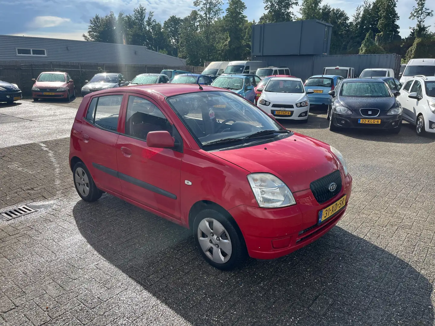 Kia Picanto 1.0 Light Incl nieuwe Keuring Rood - 2