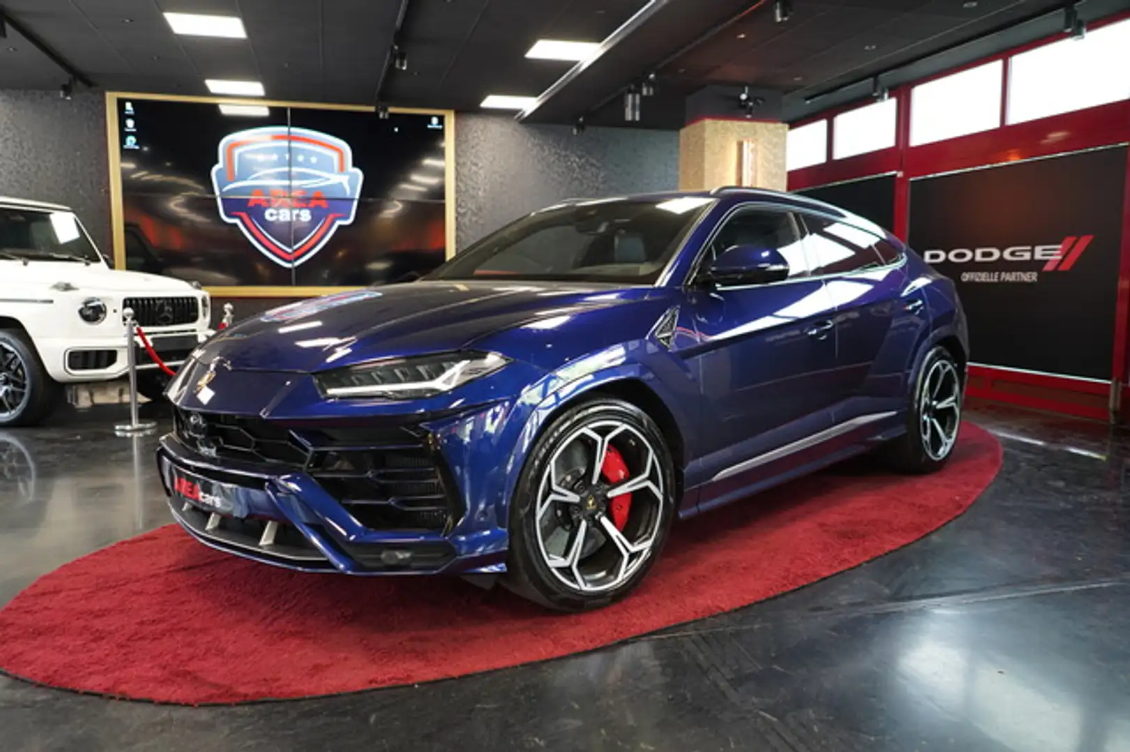 Lamborghini Urus KERAMIK PANO KAM 360 B&O 23Z Blau - 2