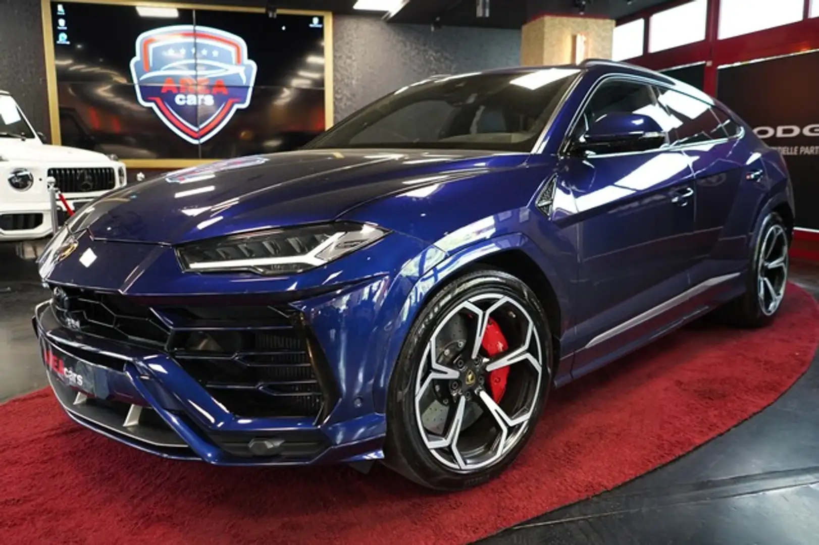 Lamborghini Urus KERAMIK PANO KAM 360 B&O 23Z Blau - 1