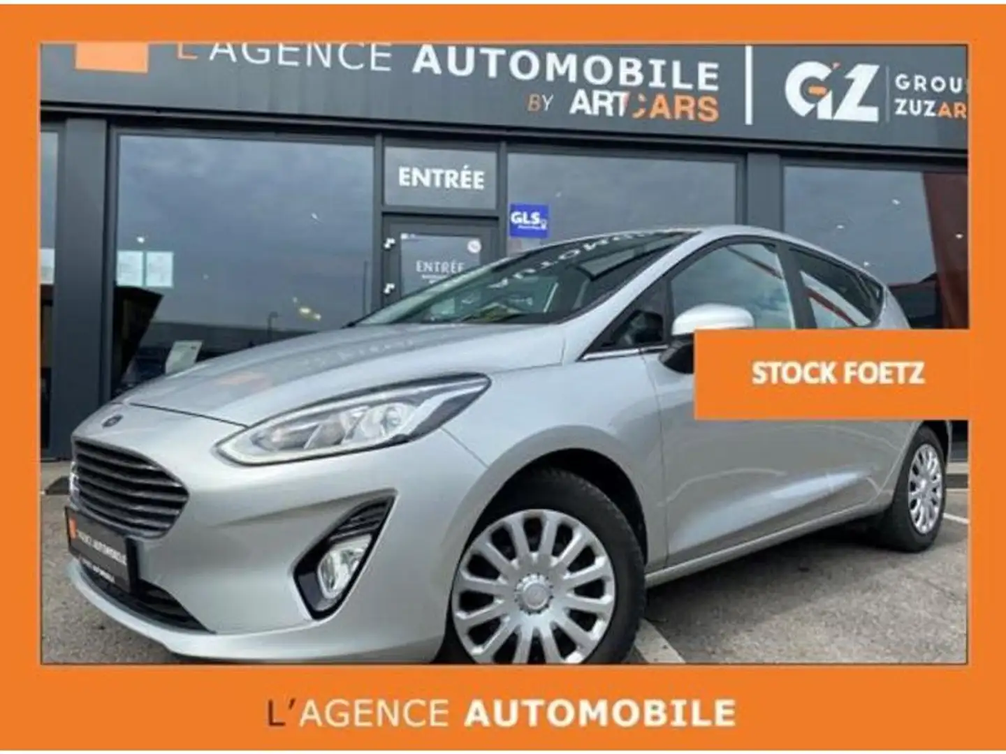 Ford Fiesta 1.1 85ch TITANIUM GARANTIE 12 MOIS Argent - 1