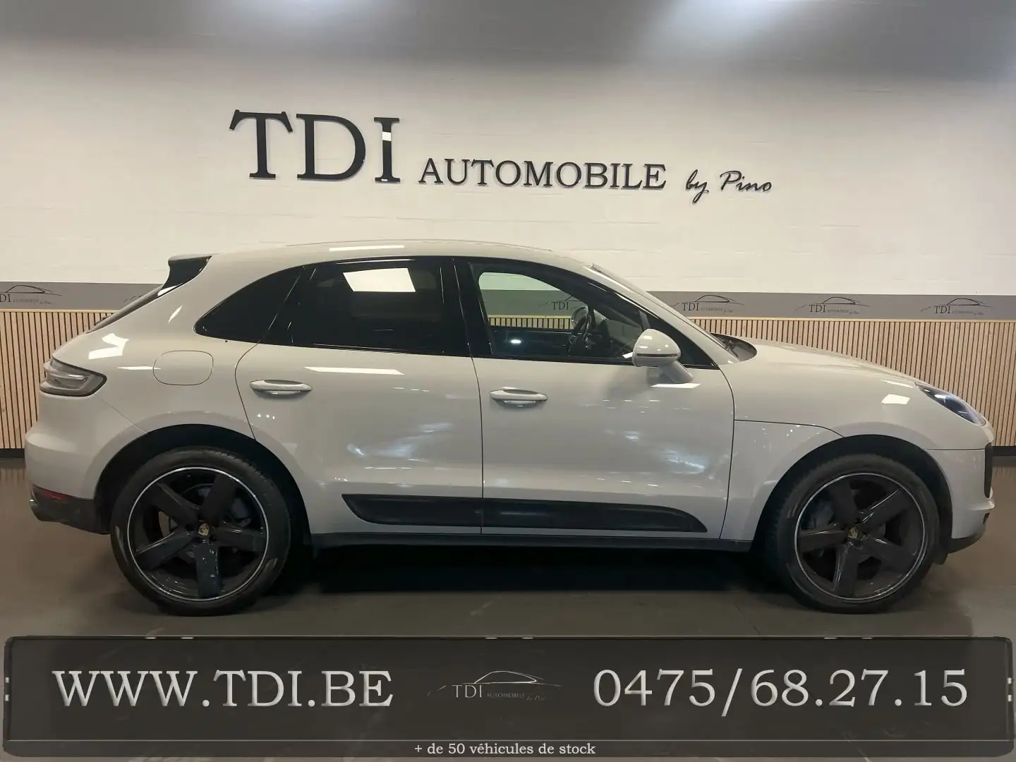 Porsche Macan Macan S 3.0 V6 BiTurbo PDK*Belge*Crayon Color*✔ Grijs - 2