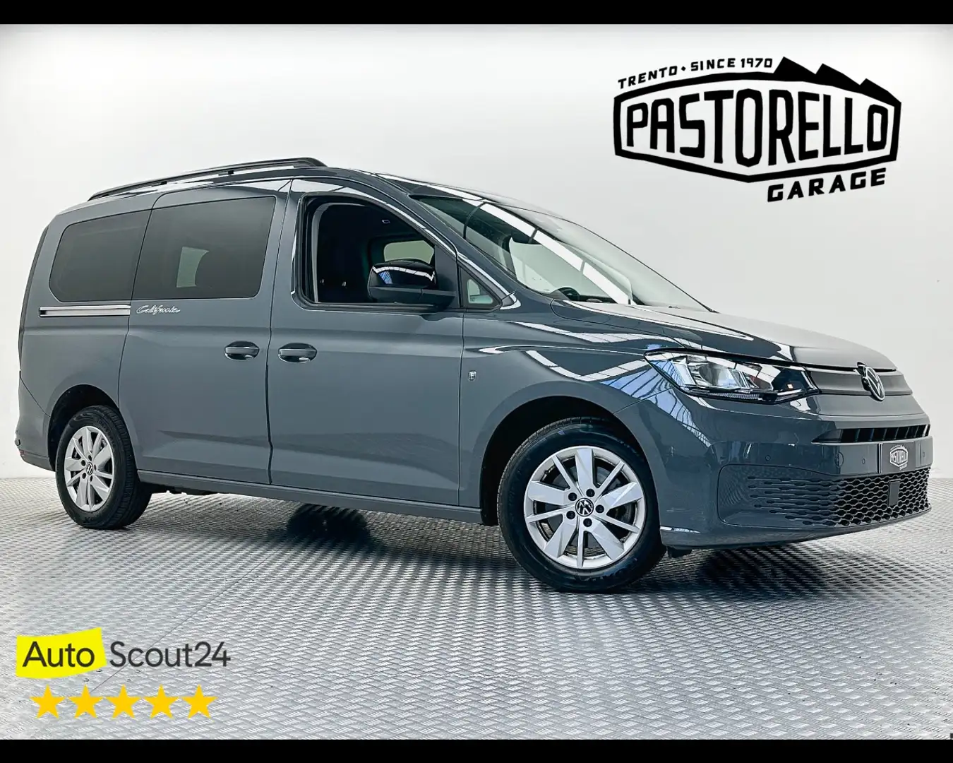 Volkswagen Caddy 2.0 TDI 122 CV DSG California Furgone Maxi Grigio - 1