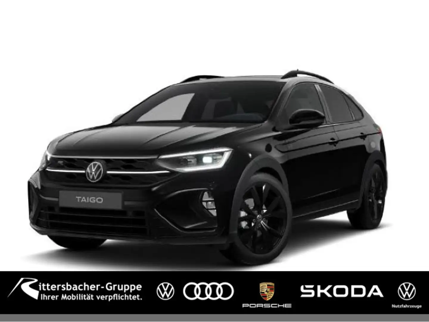 Volkswagen Taigo R-Line 1,5 l TSI OPF 110 kW (150 PS) 7-Gan Schwarz - 1