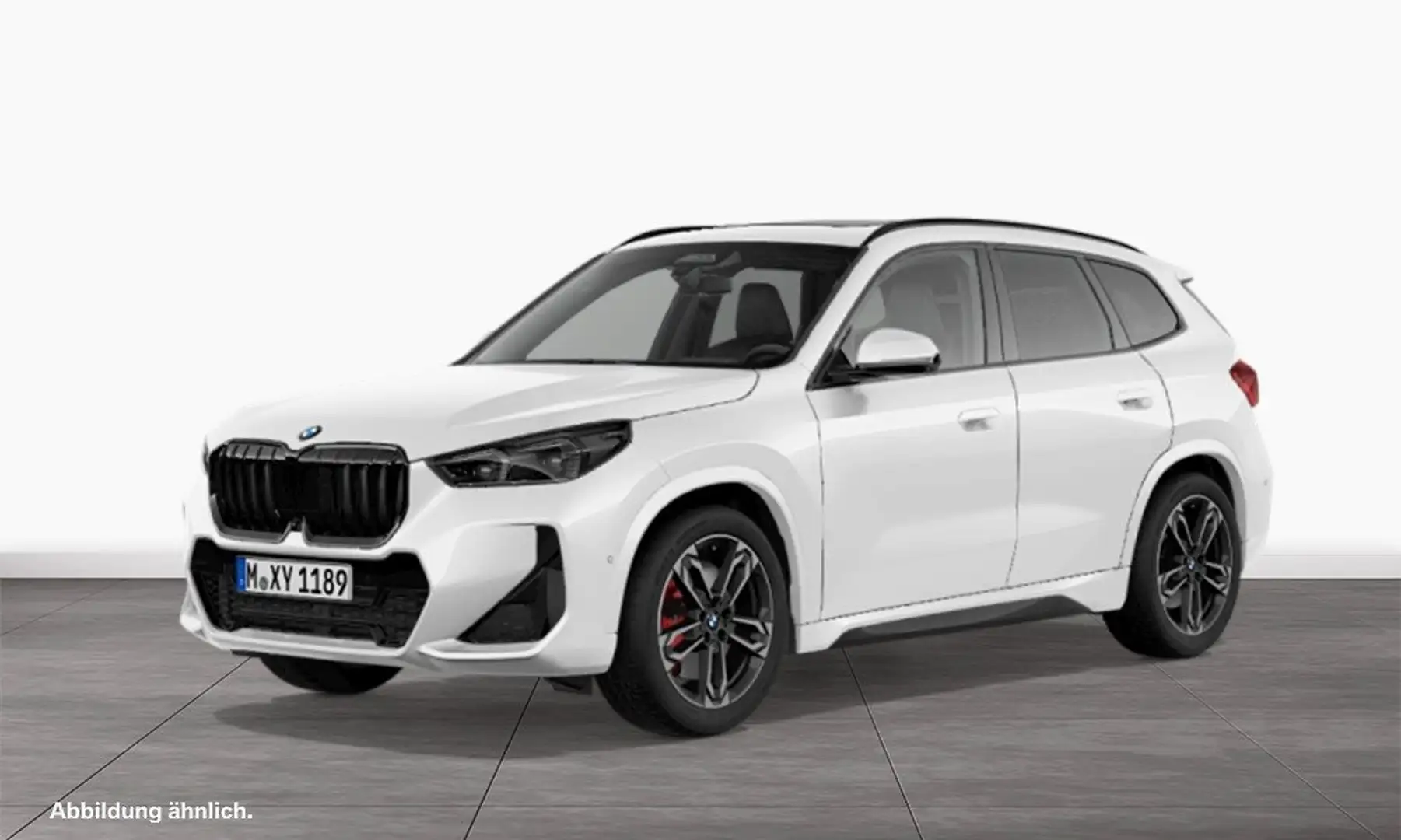 BMW X1 xDrive23d SAV M Sportpaket AHK HUD Pano Weiß - 1