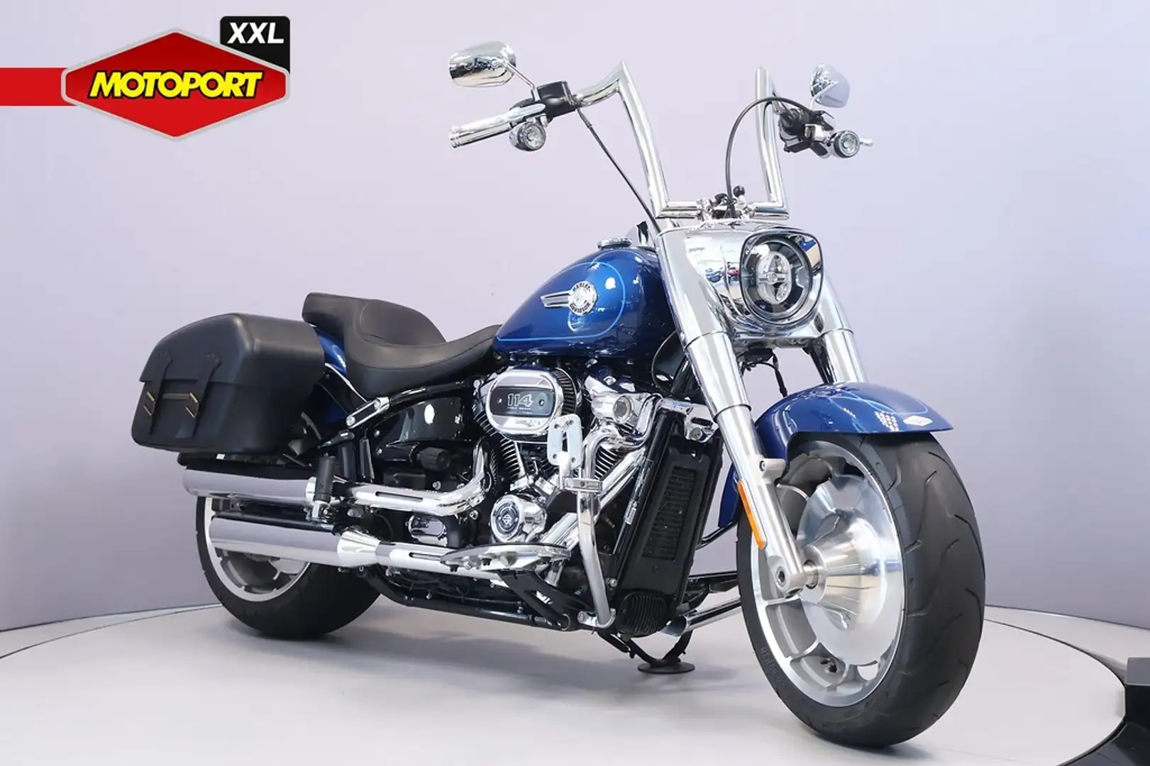 Harley-Davidson Fat Boy 114 Albastru - 2
