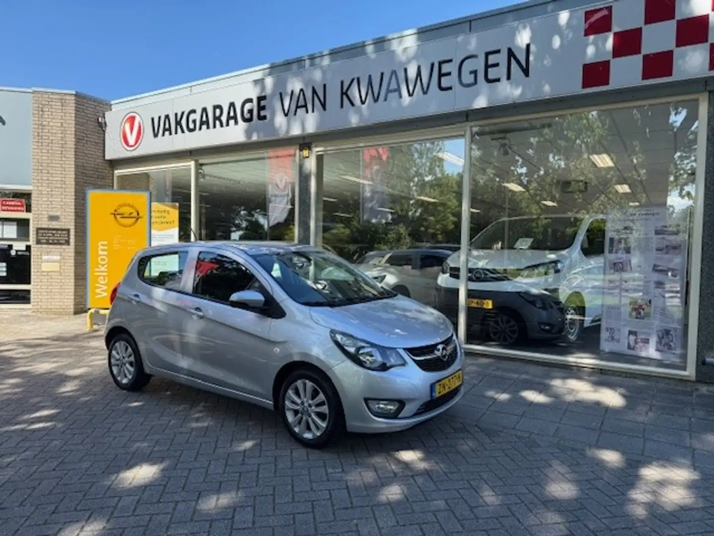 Opel Karl 1.0 EDITION 120 L.M. VELG. BLUET. SENSOREN Grijs - 2
