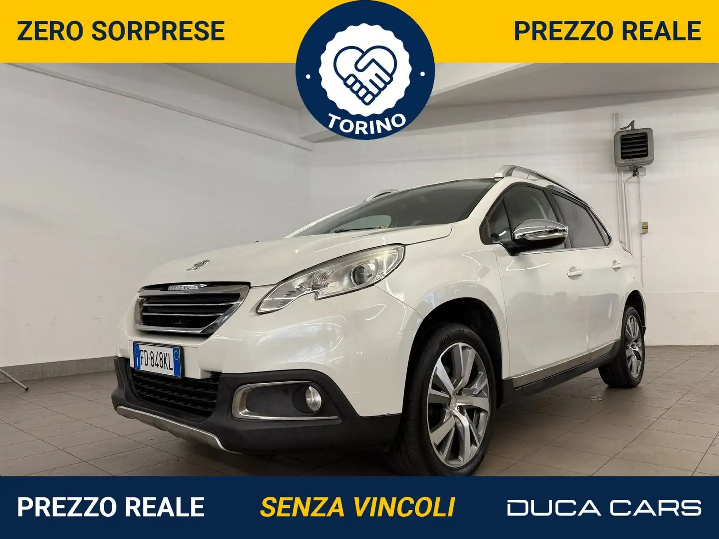 Peugeot 2008 BlueHDi 120 S&S Allure Bianco - 1