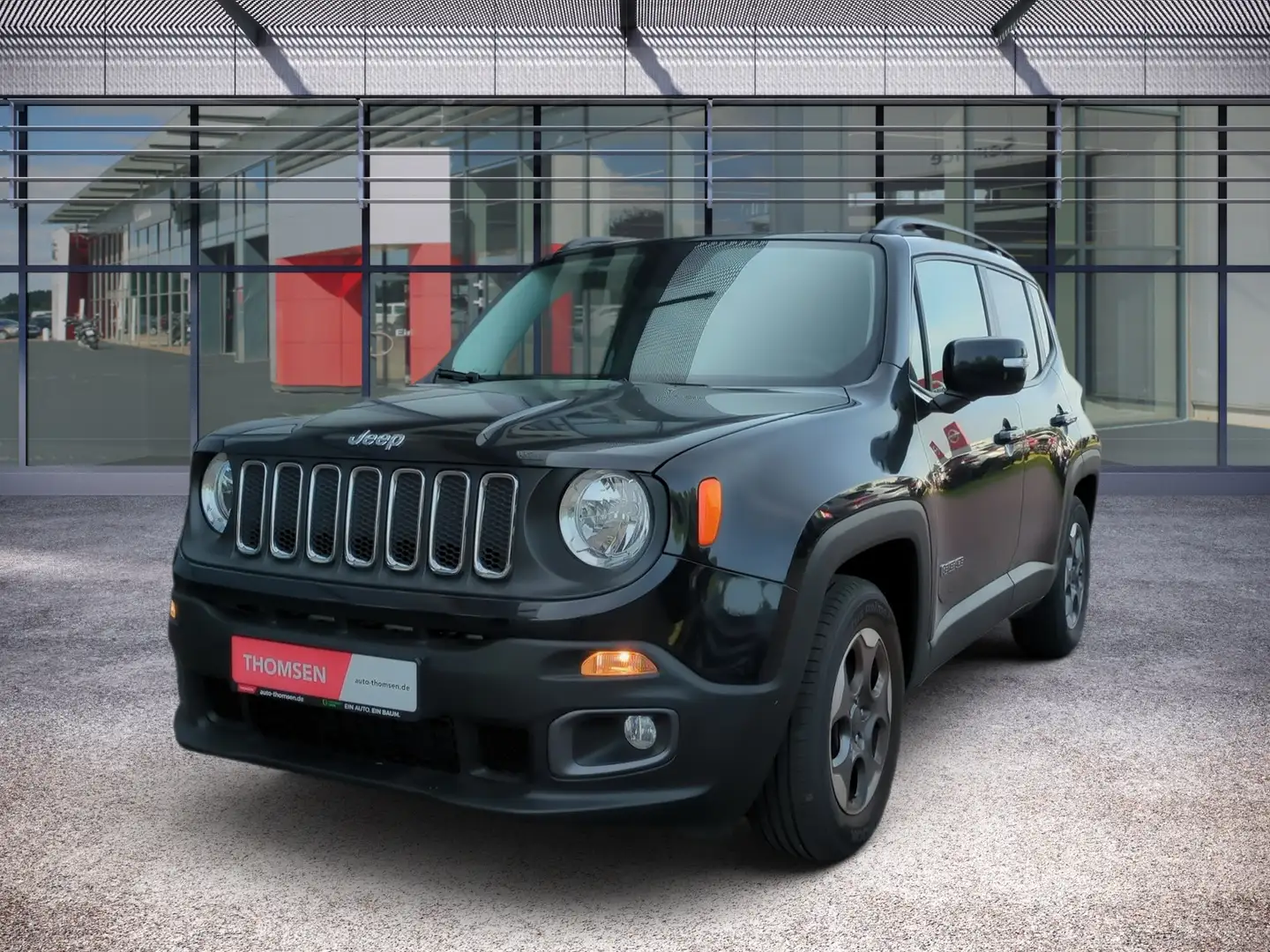 Jeep Renegade Longitude 1.4 MultiAir Navi PDC LM Zwart - 2