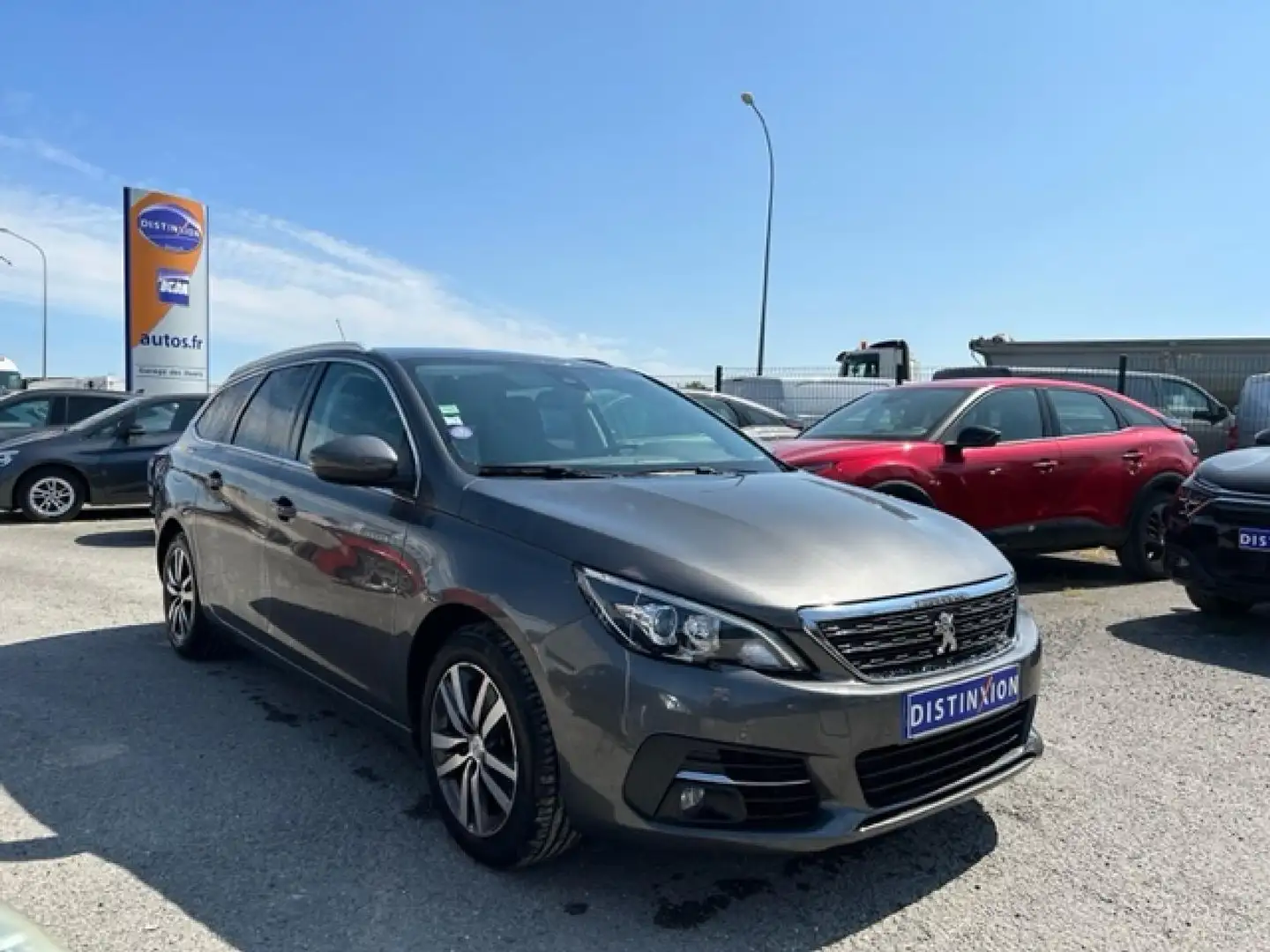 Peugeot 308 1.2i PureTech - 130  Allure GPS + CAMERA Gris - 2