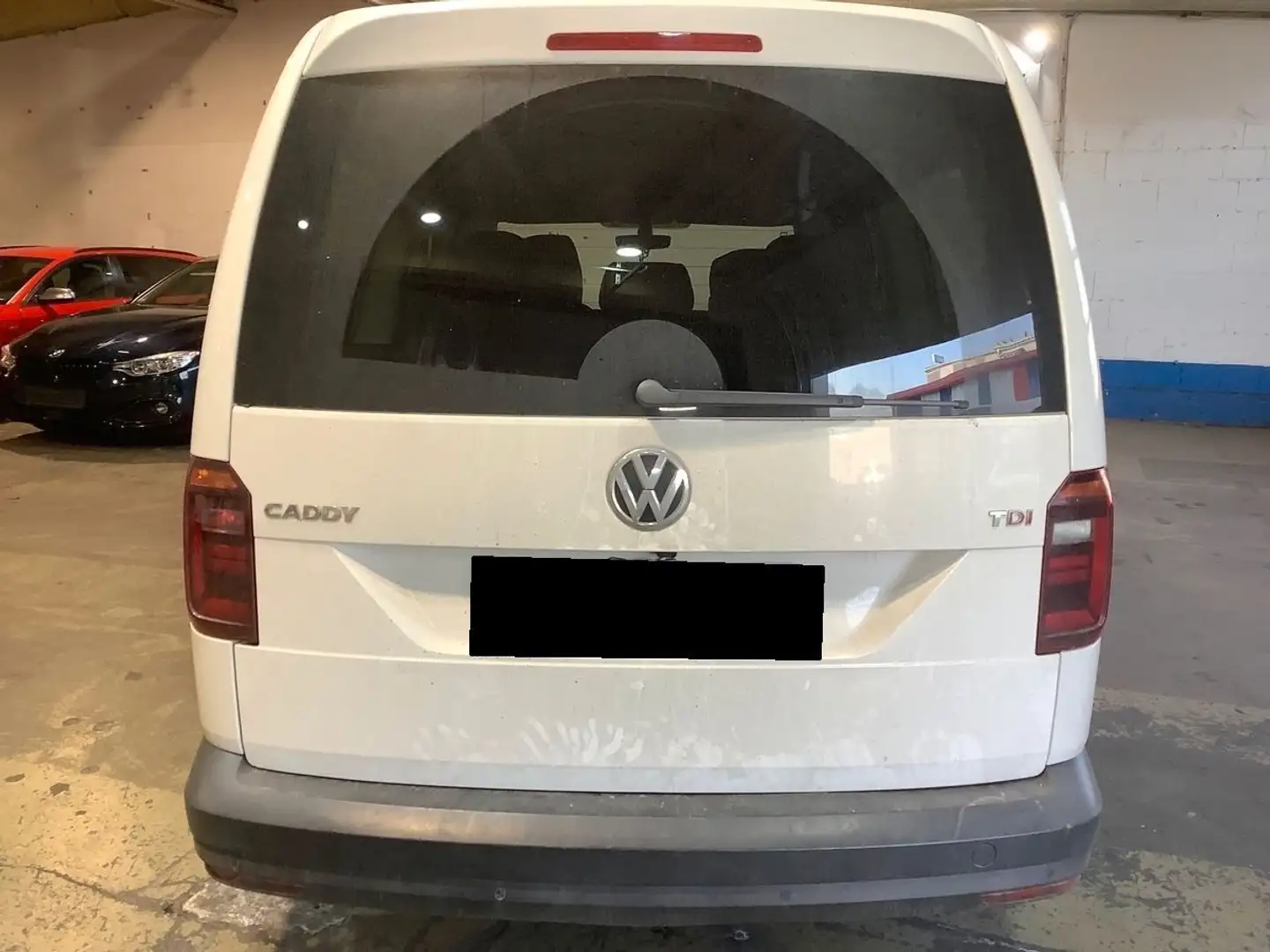 Volkswagen Caddy 2,0 TDI 150PS Maxi DSG Weiß - 2