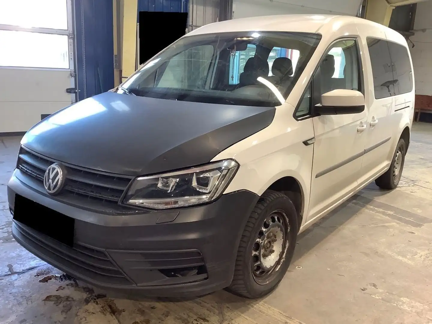 Volkswagen Caddy 2,0 TDI 150PS Maxi DSG Weiß - 1