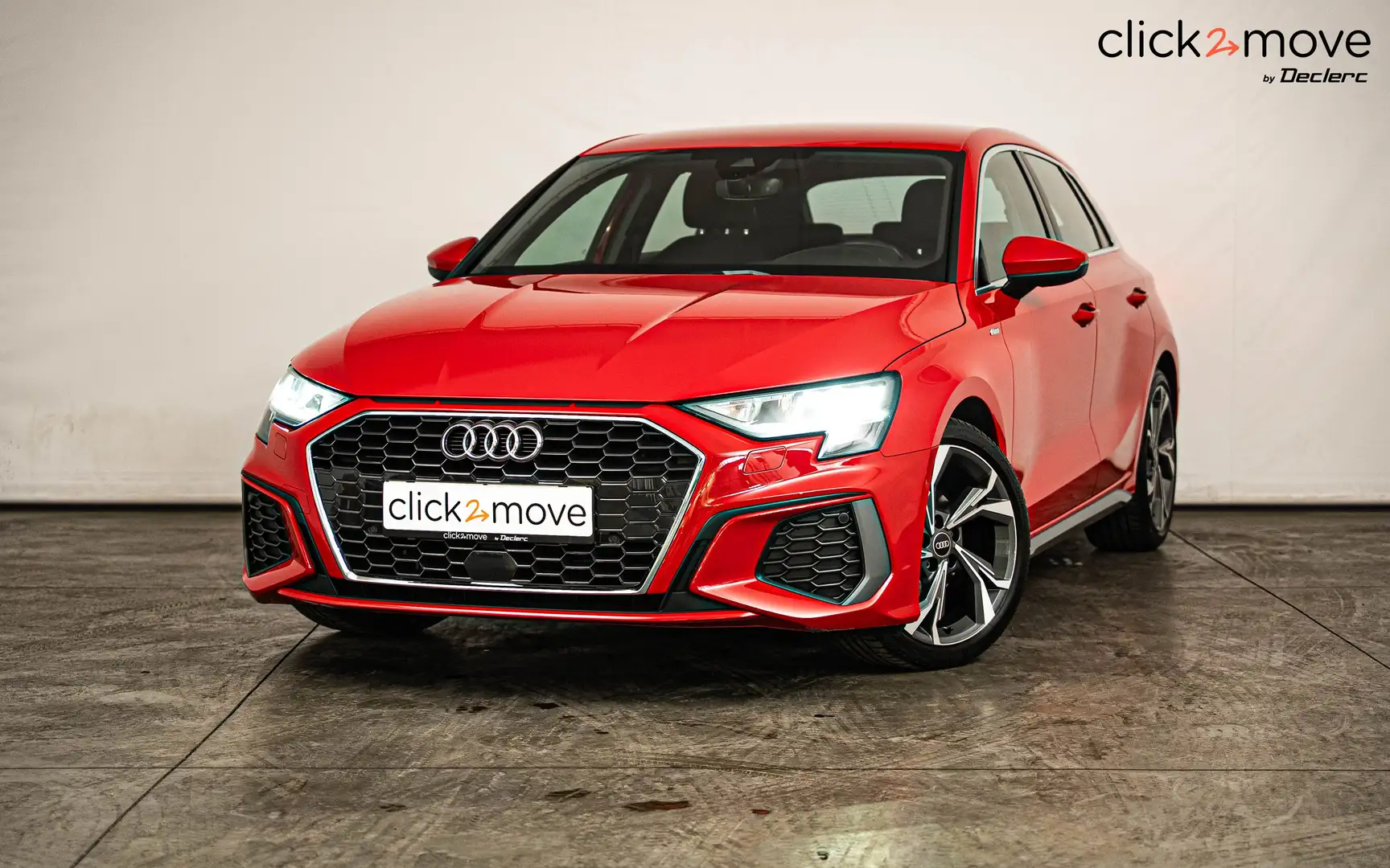 Audi A3 A3 Sportback 35 TFSI S line S tronic Rouge - 1