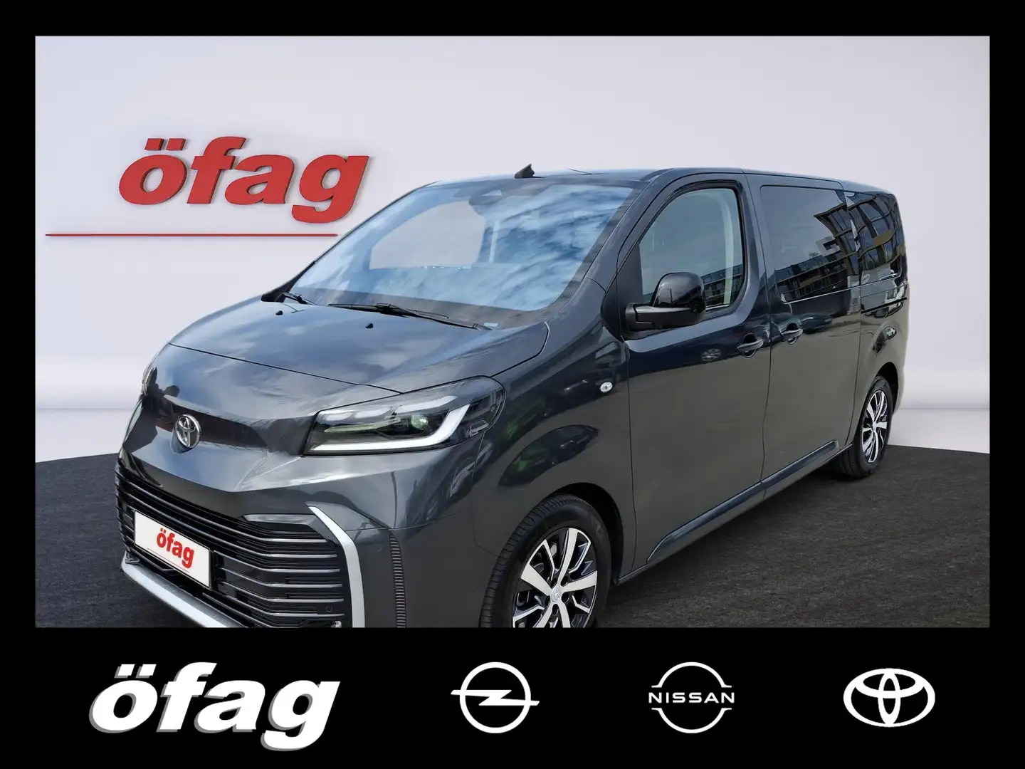 Toyota Proace Verso 2.2 D 180 L1 Family Aut. ACC+LED+LM Grau - 1