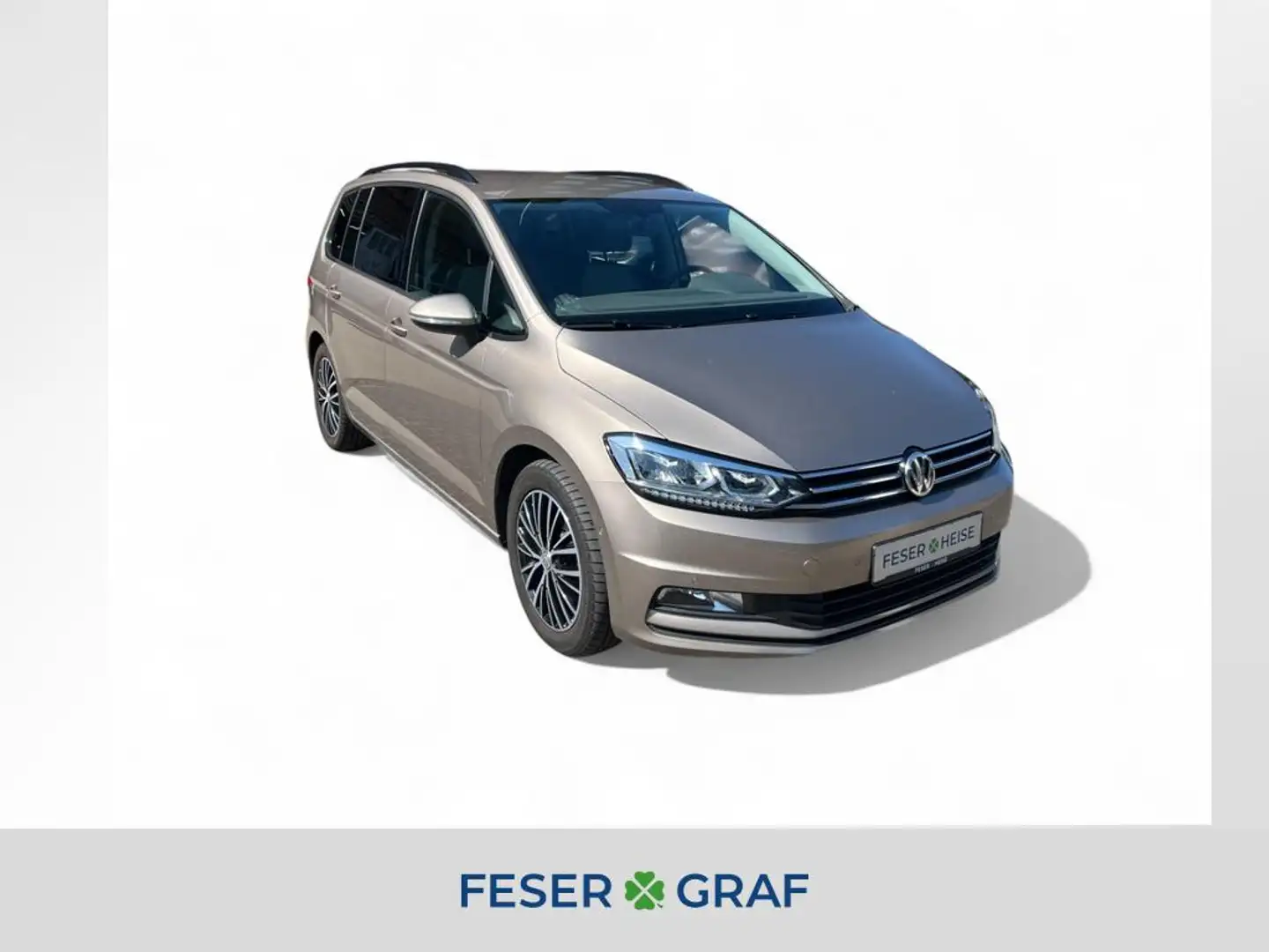 Volkswagen Touran 2.0 TDI DSG/LED/Rear View/AHK/Navi Beige - 1