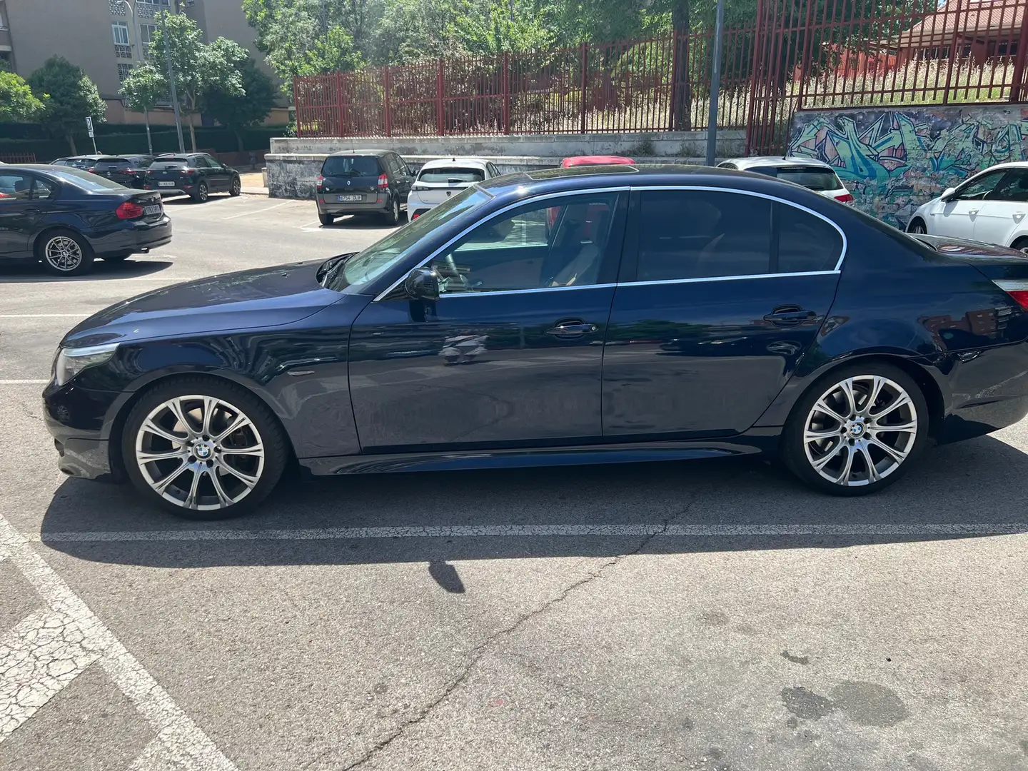 BMW 525 525i Aut. Azul - 1