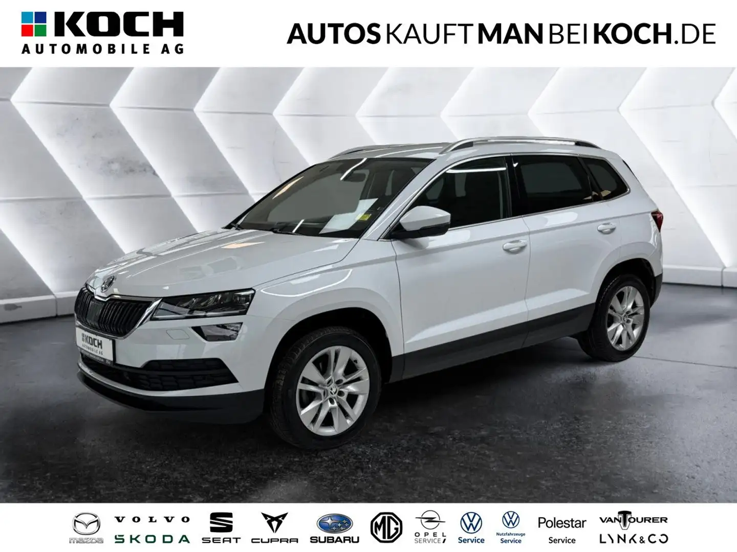 Skoda Karoq 1.5 TSI ACT Style NAVI el.Hklappe Bluetooth Wit - 1