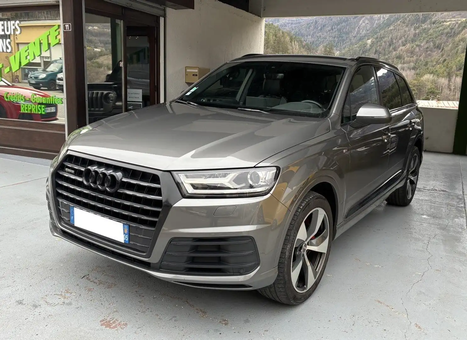 Audi Q7 3.0 V6 TDI 272Ch SLINE QUATTRO TIPTRONIC8 7PL Gris - 1