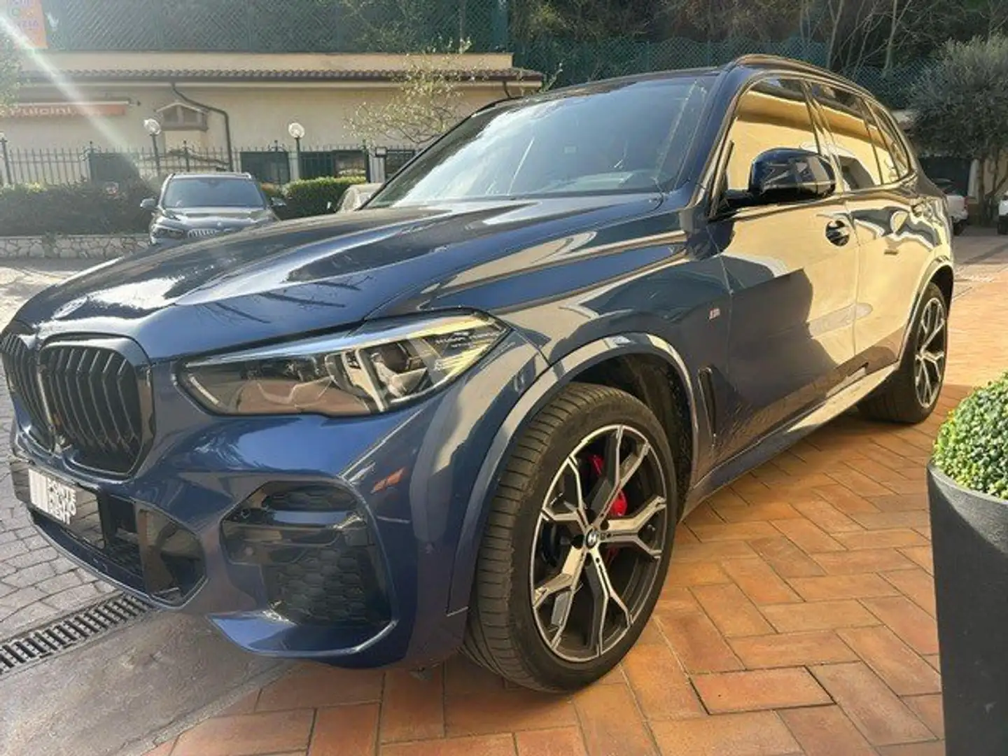 BMW X5 X5 xdrive30d mhev 48V Msport auto Bleu - 1