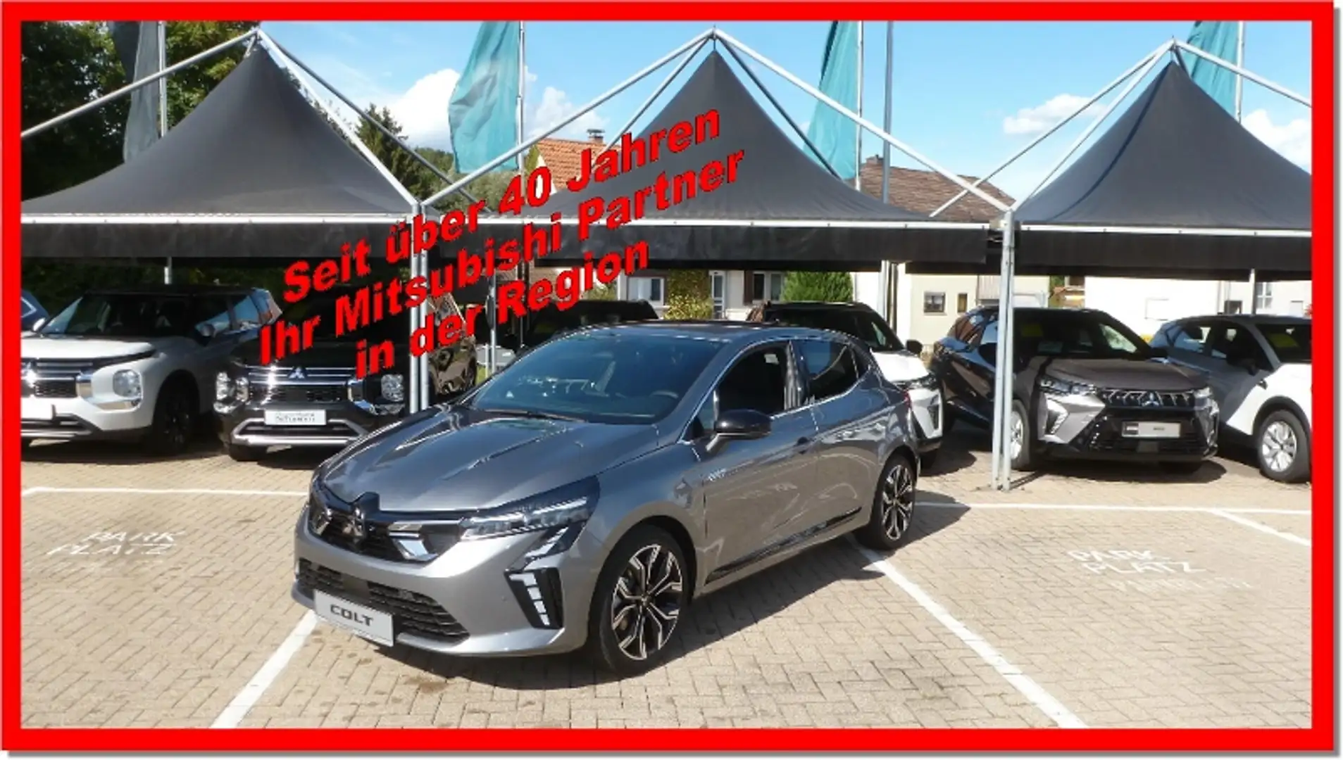 Mitsubishi Colt 1,6 Edition AT/Hyrid Tageszulassung Grau - 1