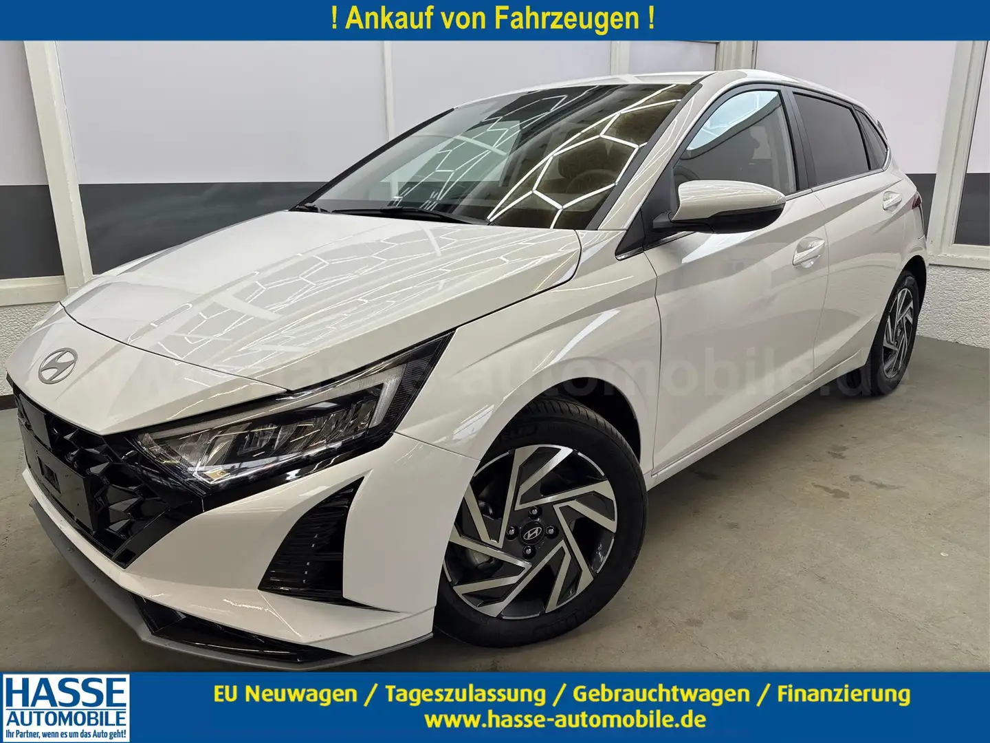 Hyundai i20 STYLE FL DCT ACC SHZ NAVI RFK 1.0 T-GDi DCT 73,... White - 1