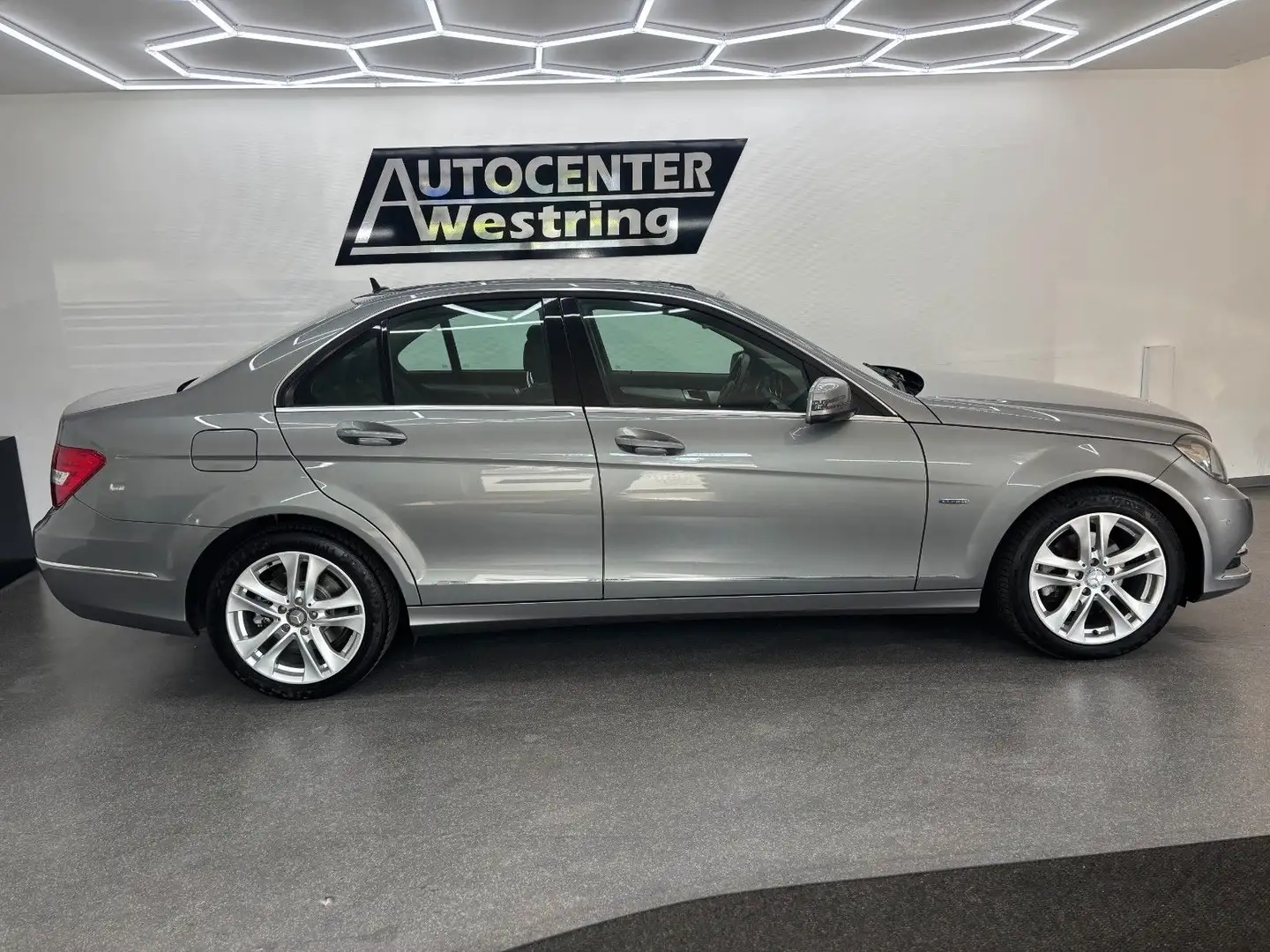 Mercedes-Benz C 220 CDI Avantgarde*Navi*Leder*2.Hand*113Tkm Argent - 2
