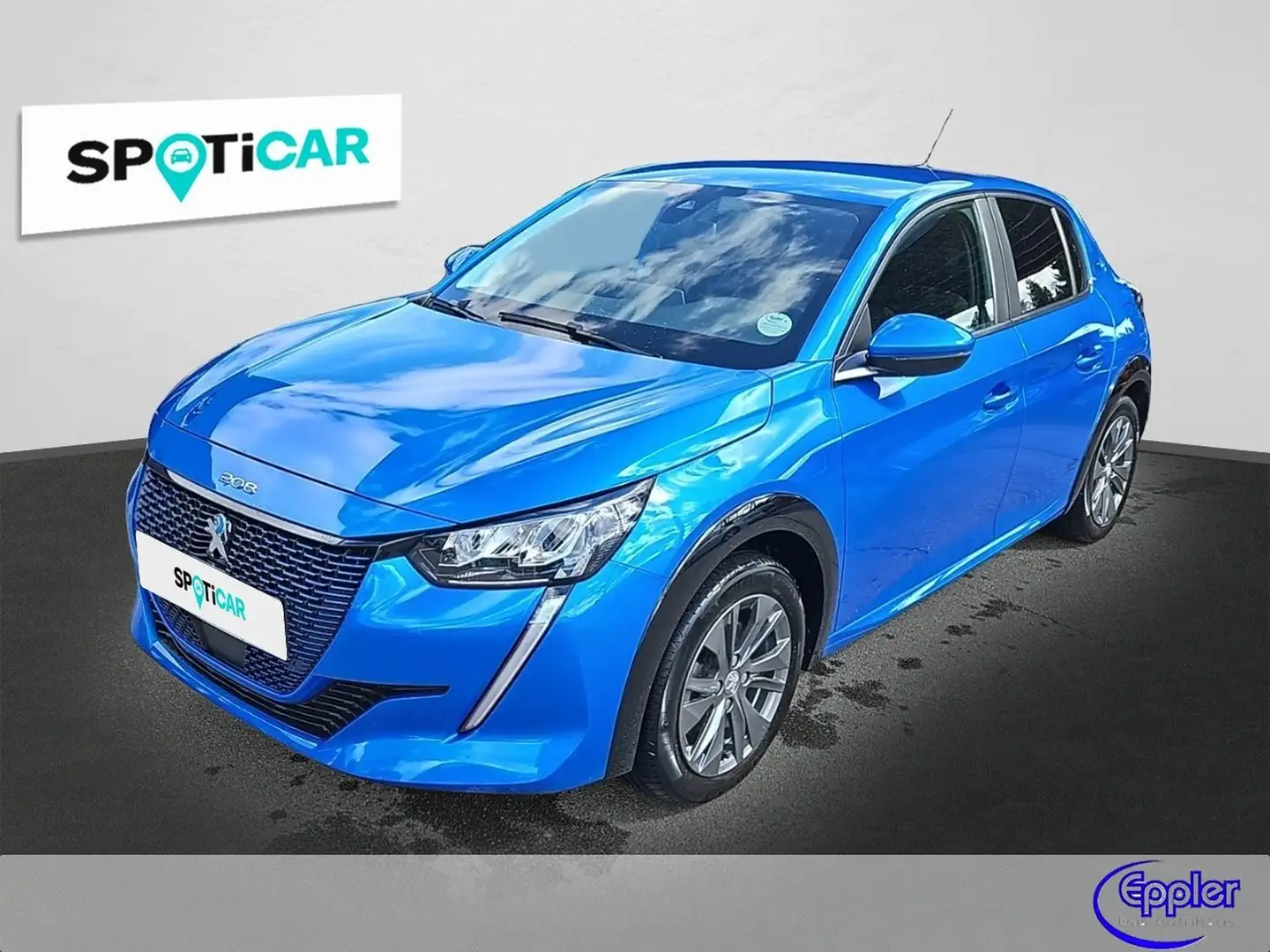 Peugeot 208 Active Pack Elektro PDC hinten Mirror Screen Blau - 1