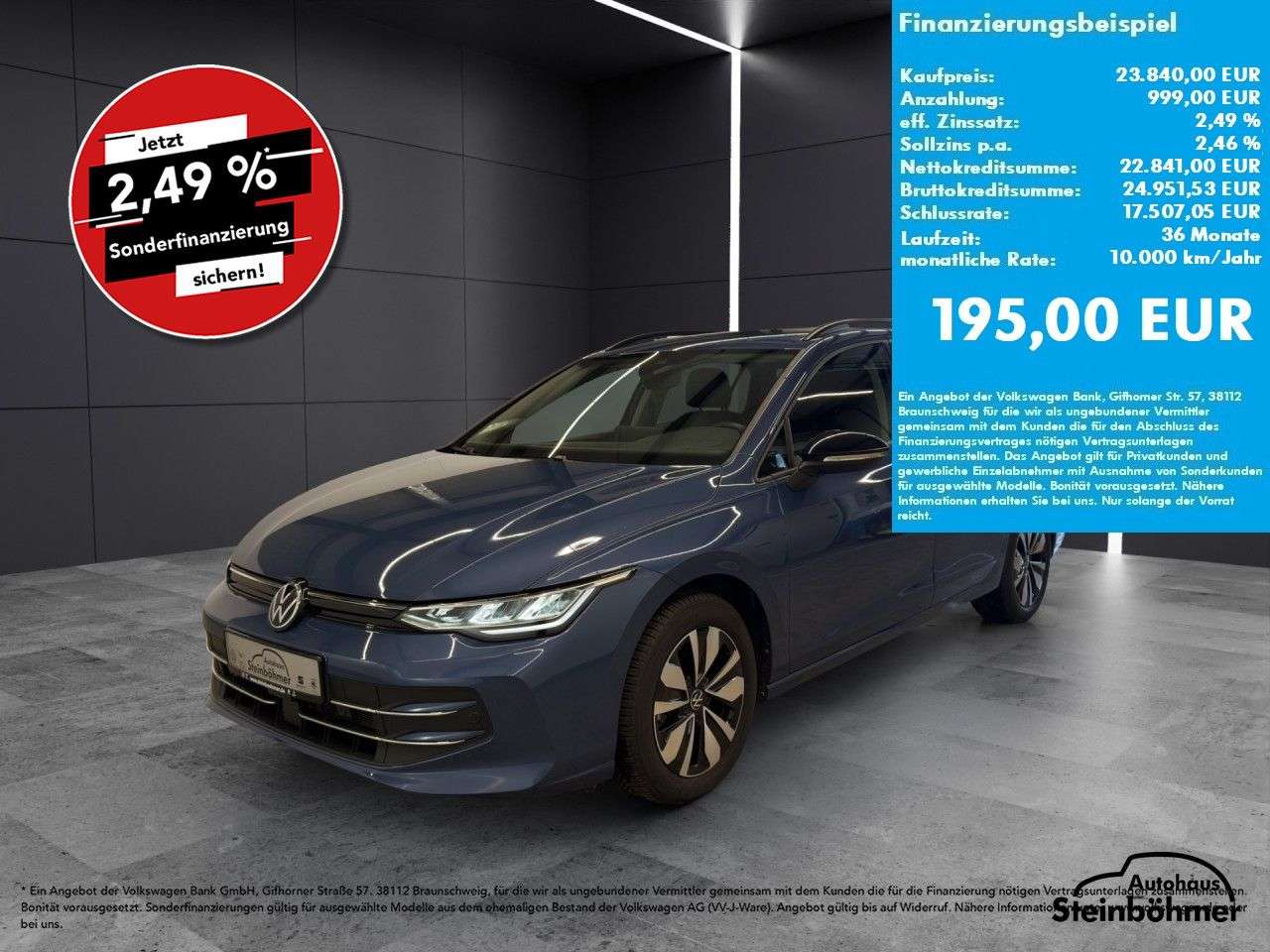 Volkswagen Golf Variant 2025 — Goal 1.5TSI LED NAV ACC RearView Navi