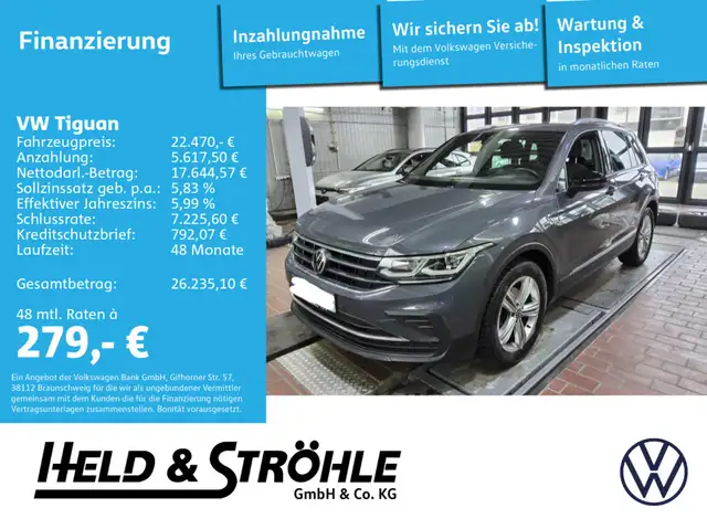 Volkswagen Tiguan ACTIVE 1.5 TSI DSG AHK IQ.LED NAV HuD KAM