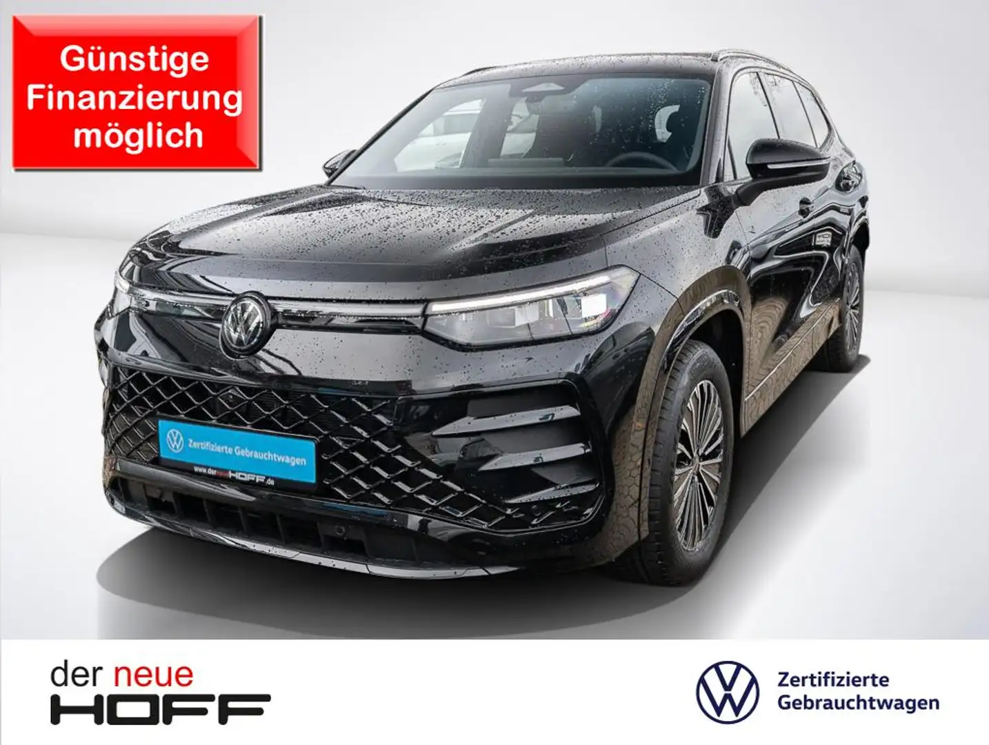 Volkswagen Tayron 2.0 TDI DSG R-Line 4M 5J.Garantie AHK H+K HeadUp M Schwarz - 1