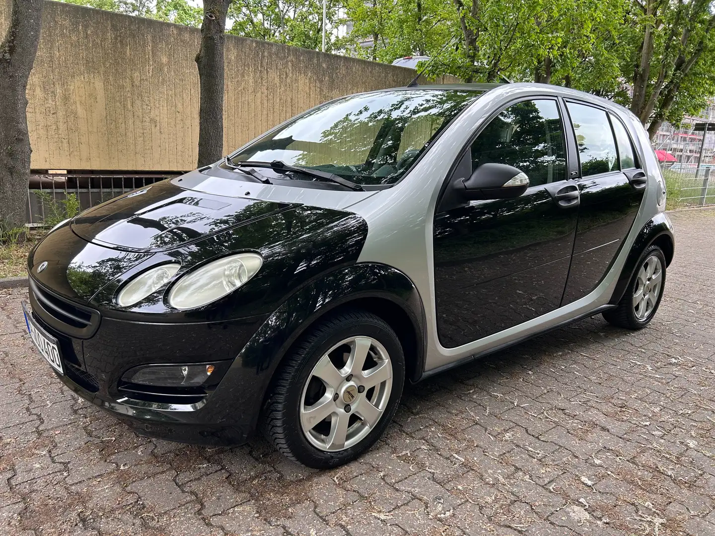 smart forFour Basis 55kW (454.030),Klima,Servo,Alu,TÜV,2-Hand Schwarz - 2