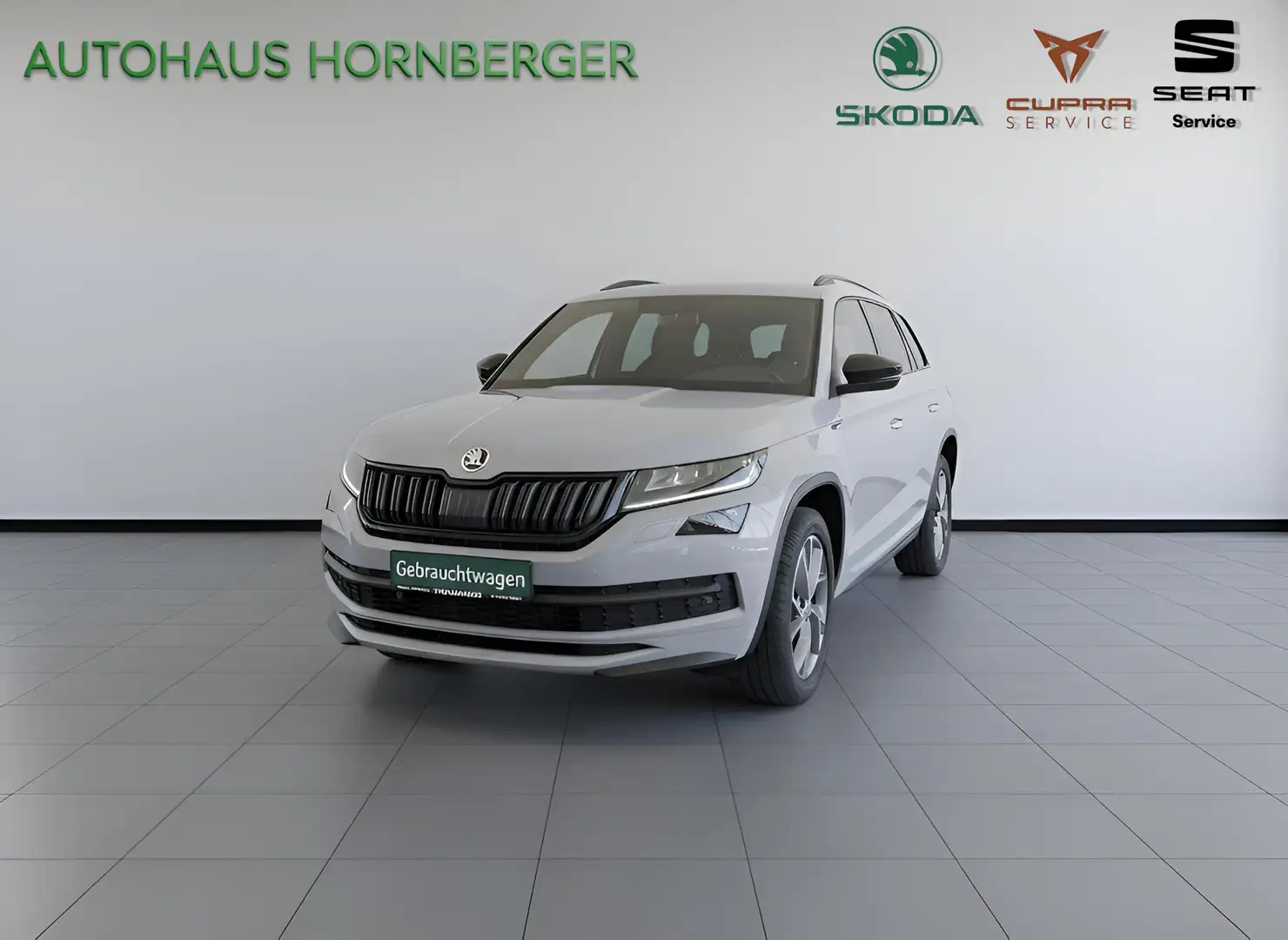 Skoda Kodiaq Sportline 4x4 2.0TDI 200PS 7-Sitzer AHK LED NAVI Grau - 1