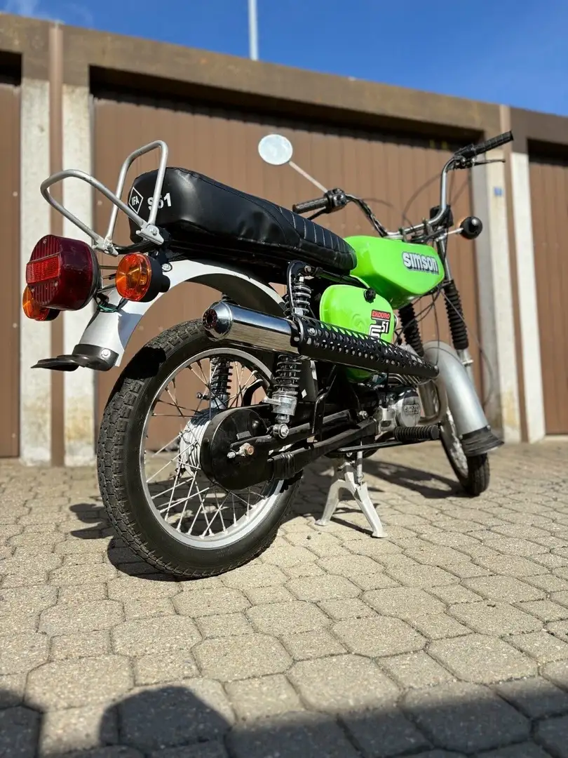 Simson S 51 Top Zustand Bj 1987 Groen - 2