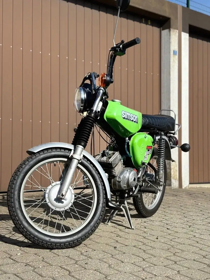Simson S 51 Top Zustand Bj 1987 Groen - 1