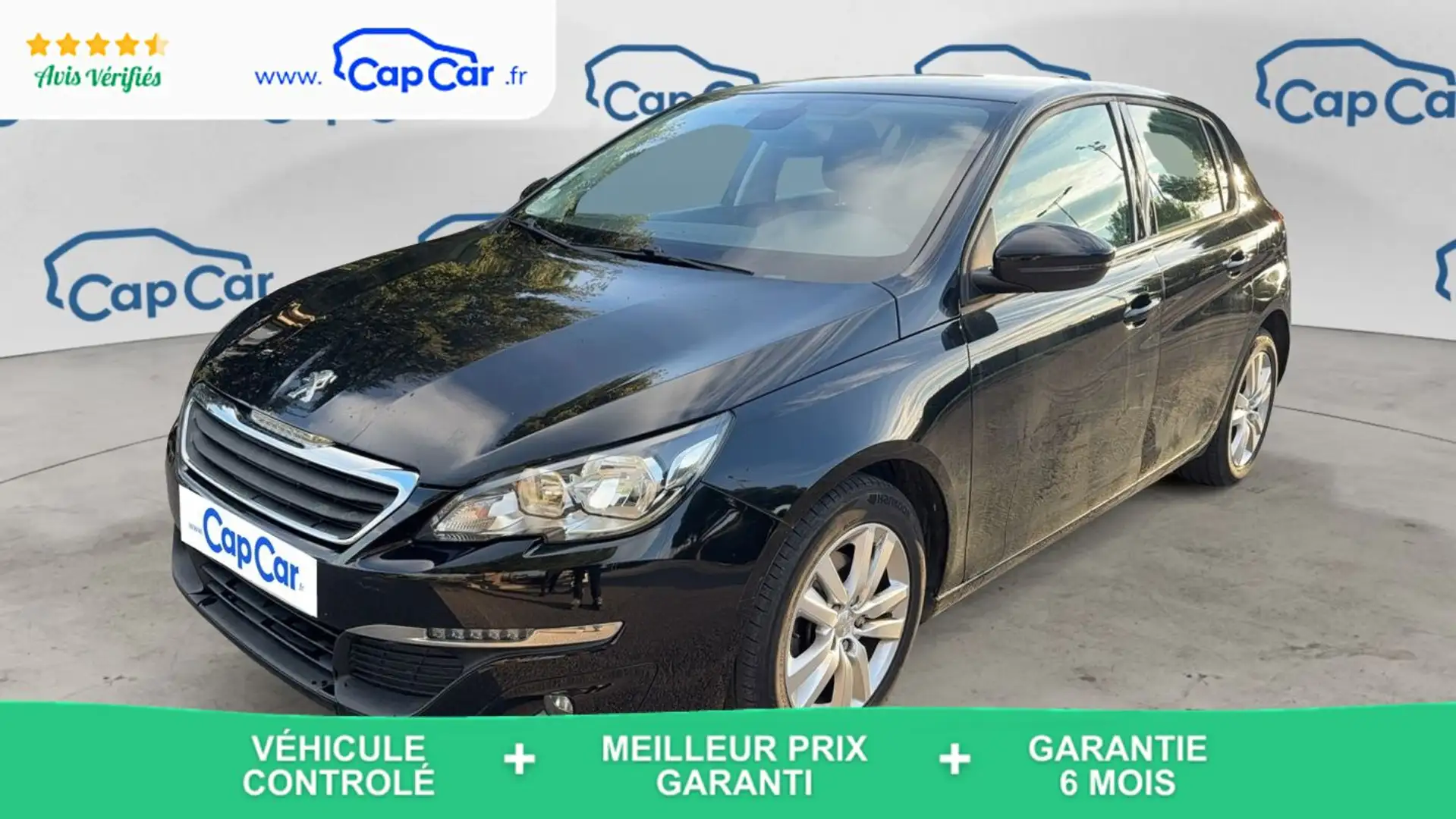 Peugeot 308 1.6 BlueHDi 120 Active Business Noir - 1