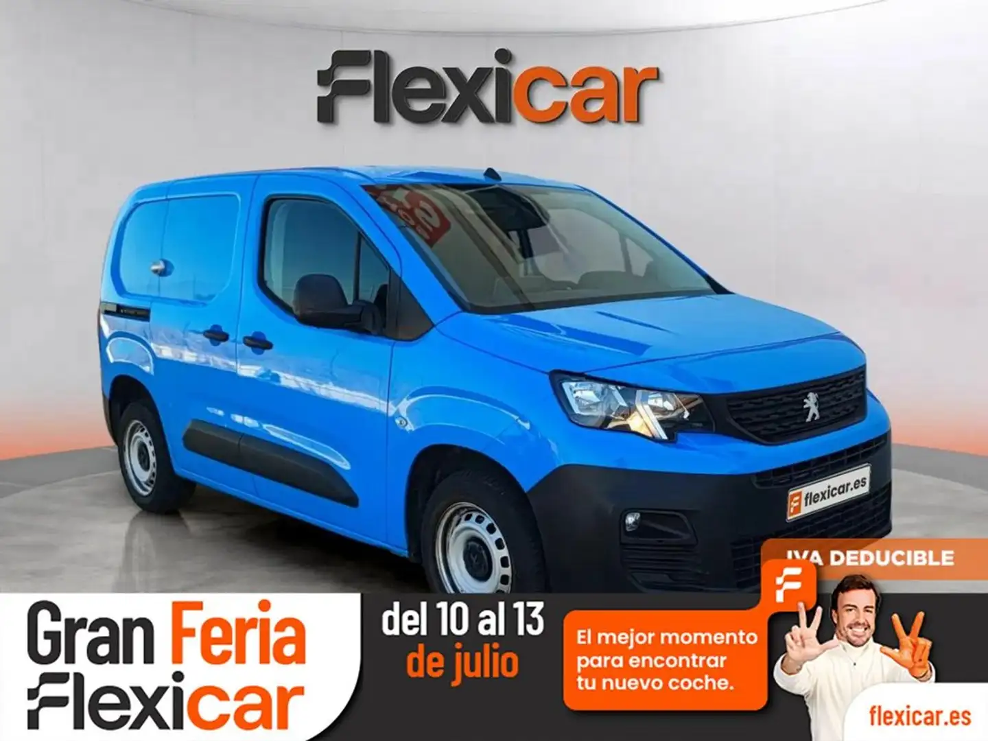 Peugeot Partner Furgón Diesel 1.6BlueHDI Premium Azul - 1