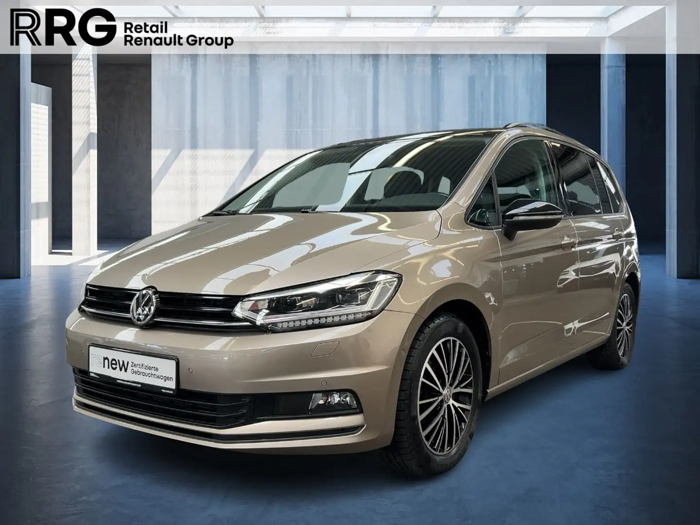 Volkswagen Touran 1.8 TSI HIGHLINE NAVI AHK LED Silber - 1