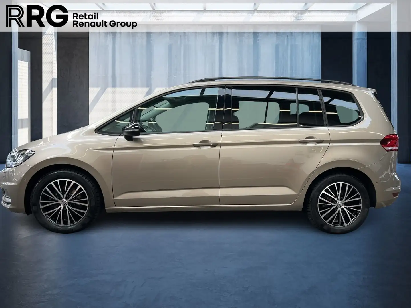 Volkswagen Touran 1.8 TSI HIGHLINE NAVI AHK LED Silber - 2