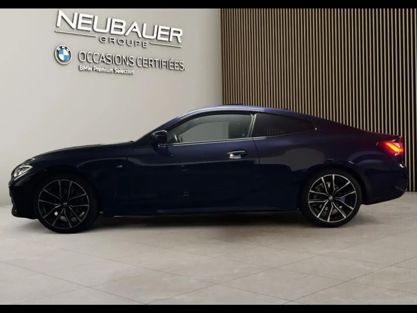 BMW 420 420dA xDrive 190ch M Sport Bleu - 2