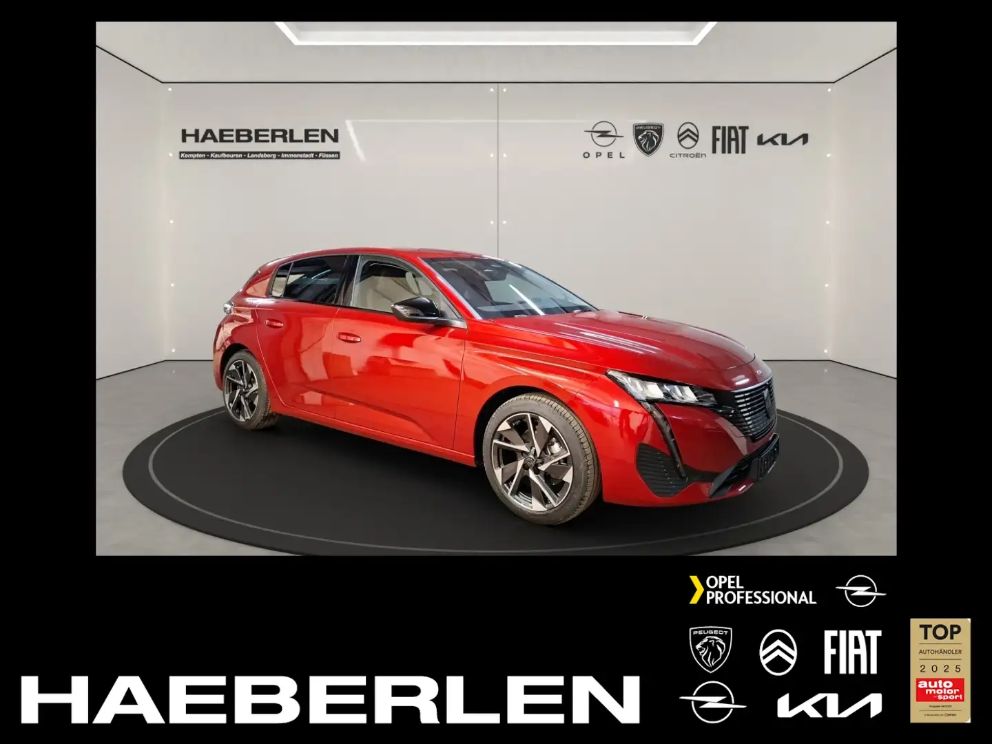 Peugeot 308 1.2 Allure TOP AUSSTATTUNG | TOP PREIS Červená - 1