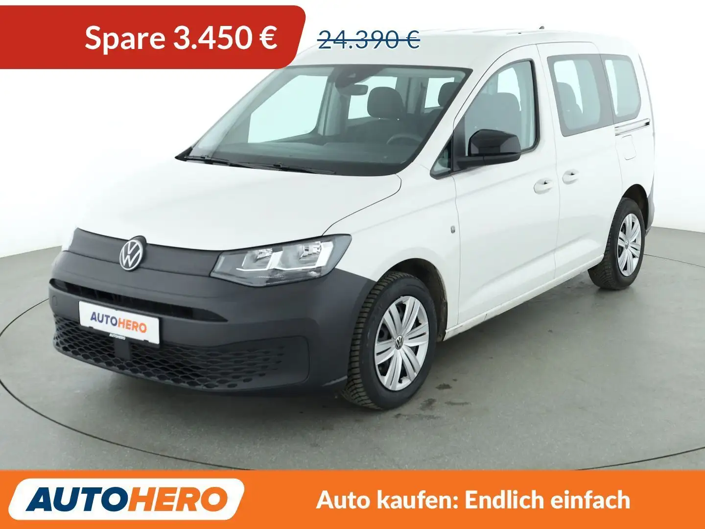Volkswagen Caddy 2.0 TDI  *TEMPO*CAM*LIMITER* Weiß - 1