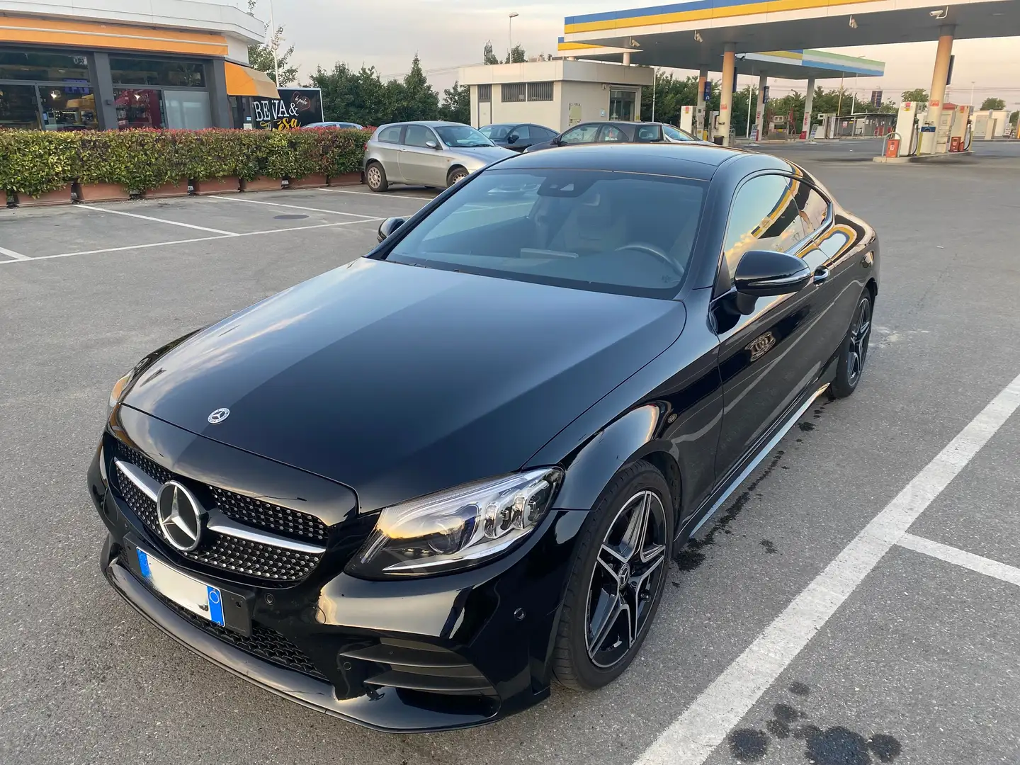 Mercedes-Benz C 220 D AUTOMATIC PREMIUM TETTO APRIBILE Nero - 1